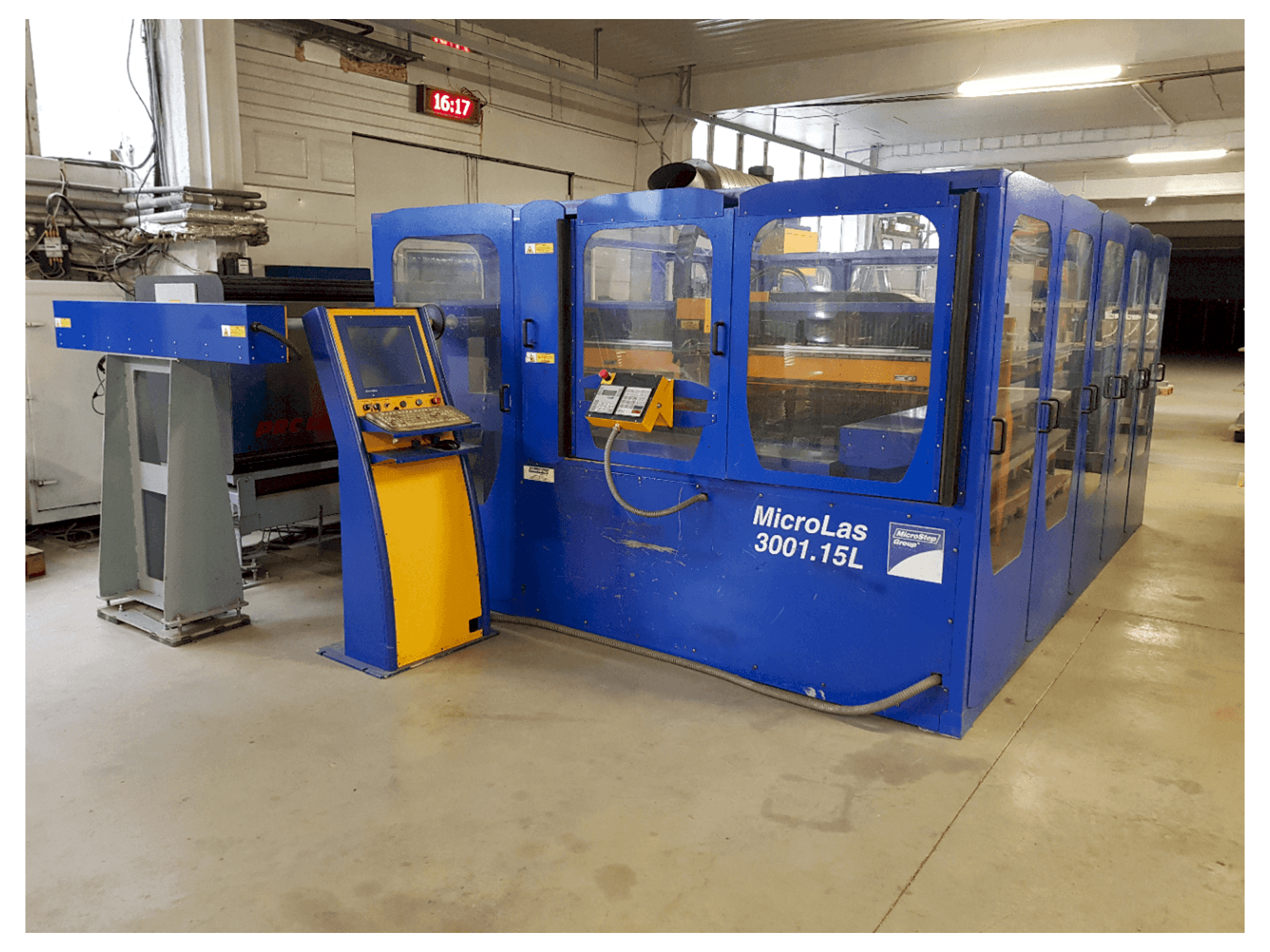 Mašīnas MicroStep MicroLas 3001.15L pretskats