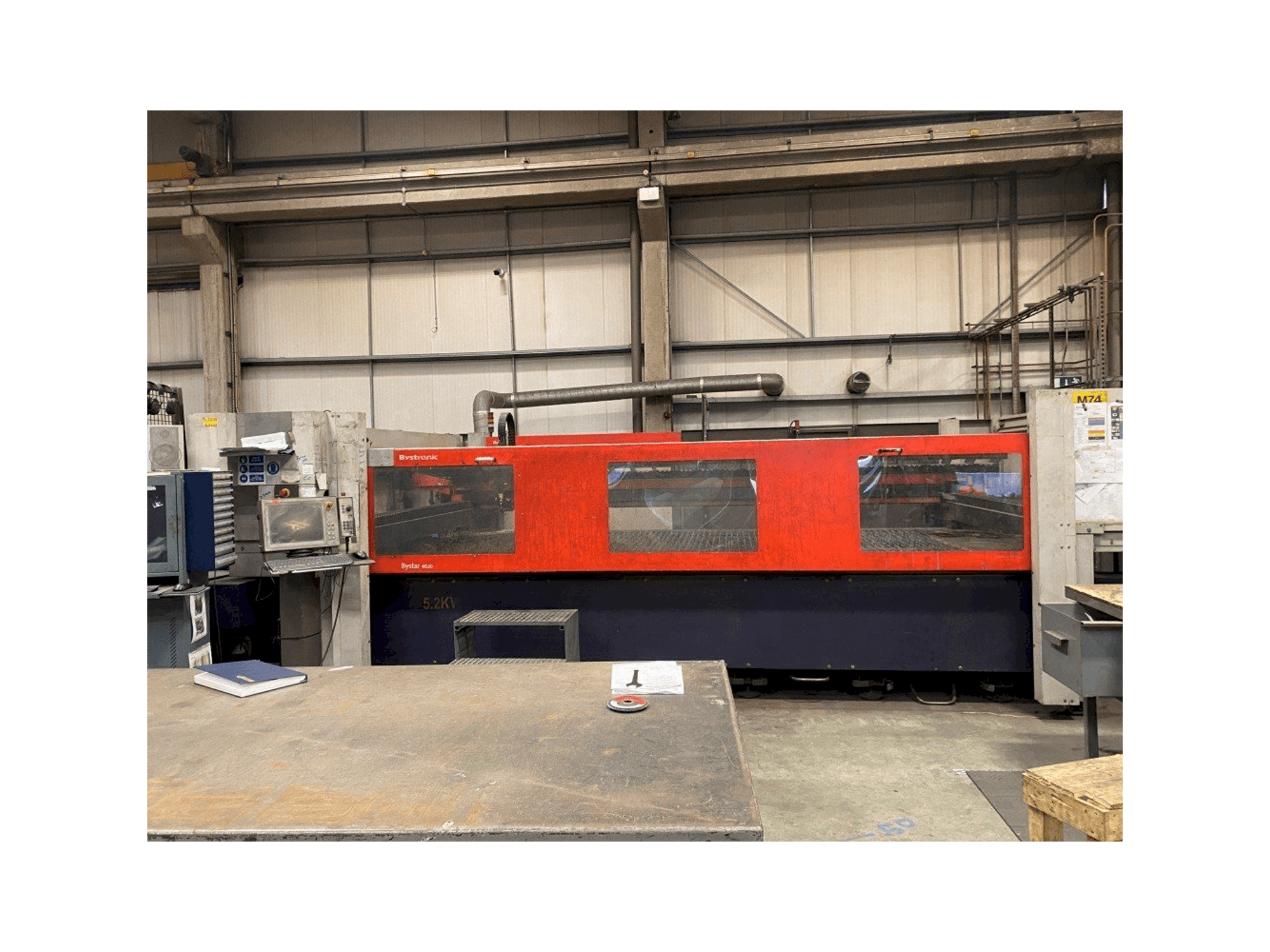 Mašīnas Bystronic Bystar 4020 pretskats