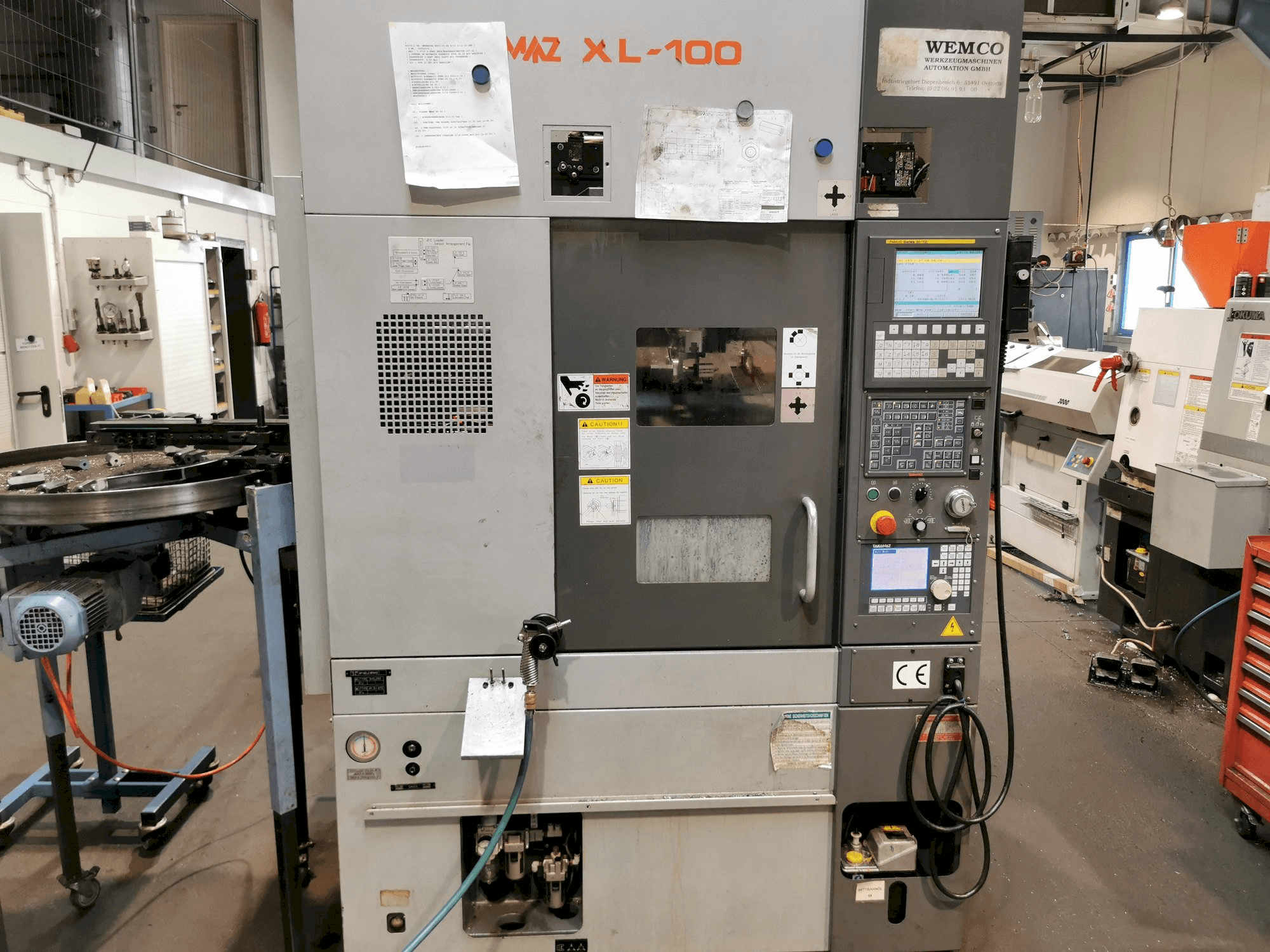 Mašīnas Takamaz XL100 pretskats