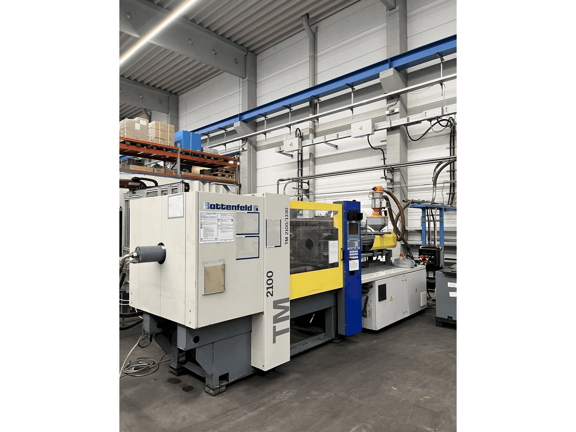Mašīnas Battenfeld TM2100/1300 pretskats