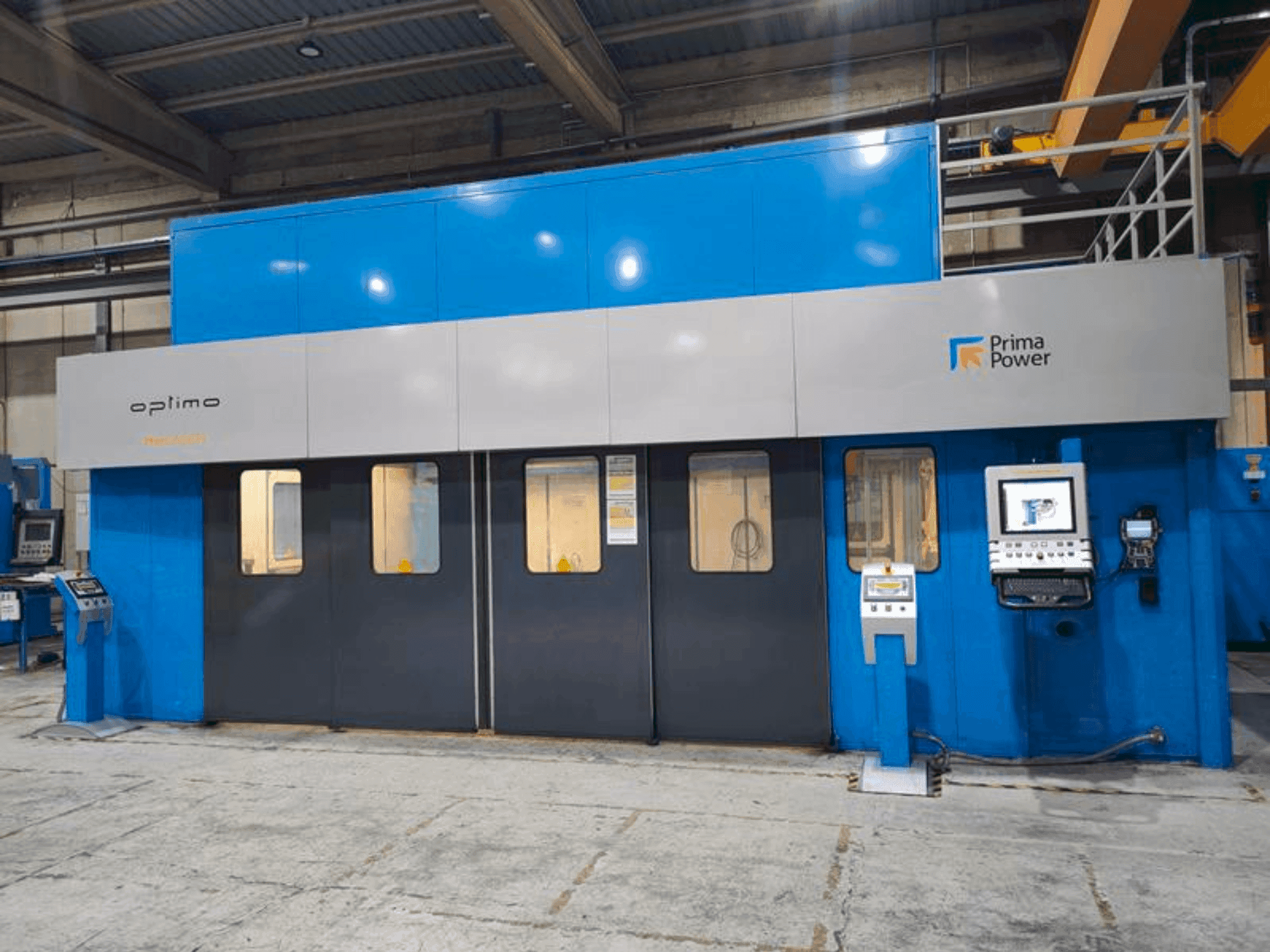 Mašīnas Prima Power Optimo TheLASER pretskats