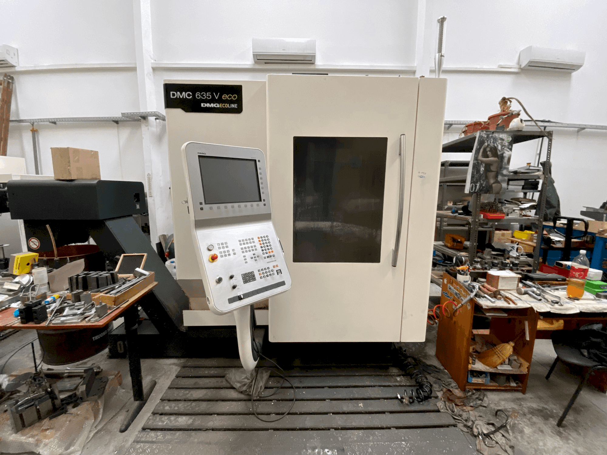 Mašīnas DMG MORI DMC 635 V eco pretskats