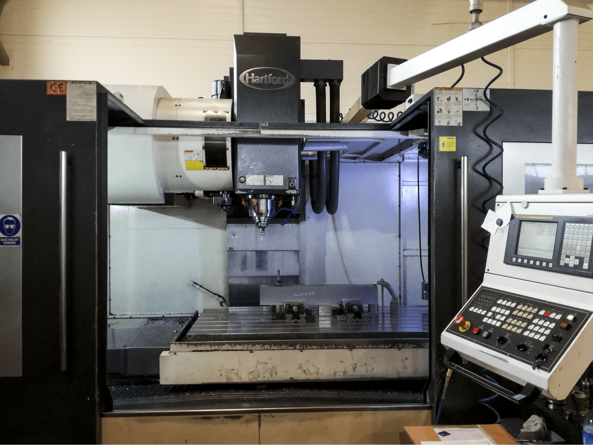 Mašīnas Hartford HCMC-18 pretskats