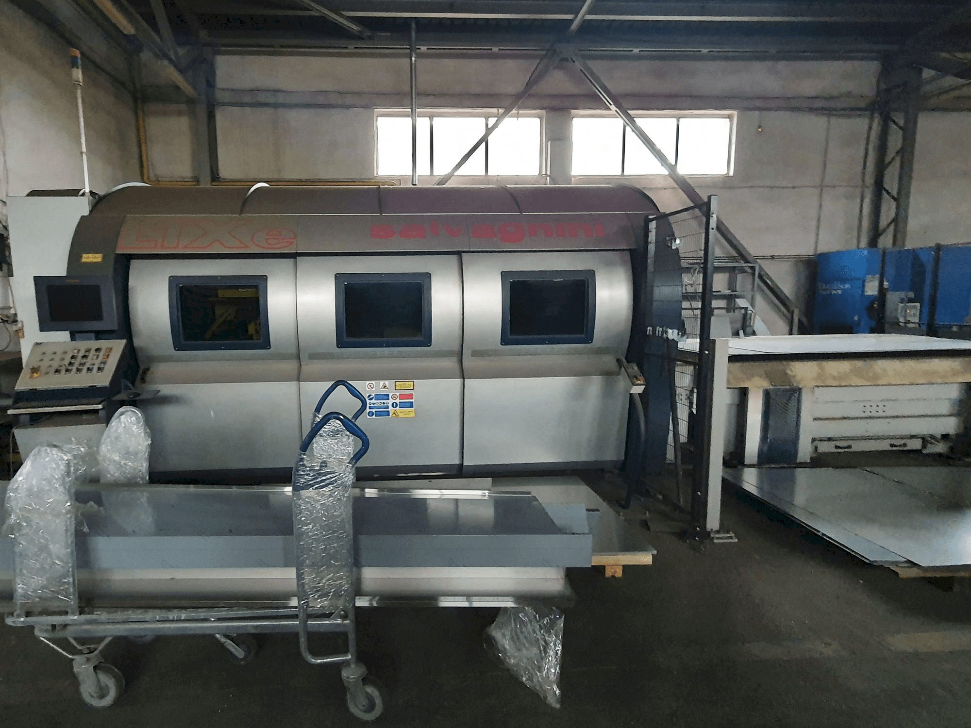 Mašīnas Salvagnini L1X pretskats