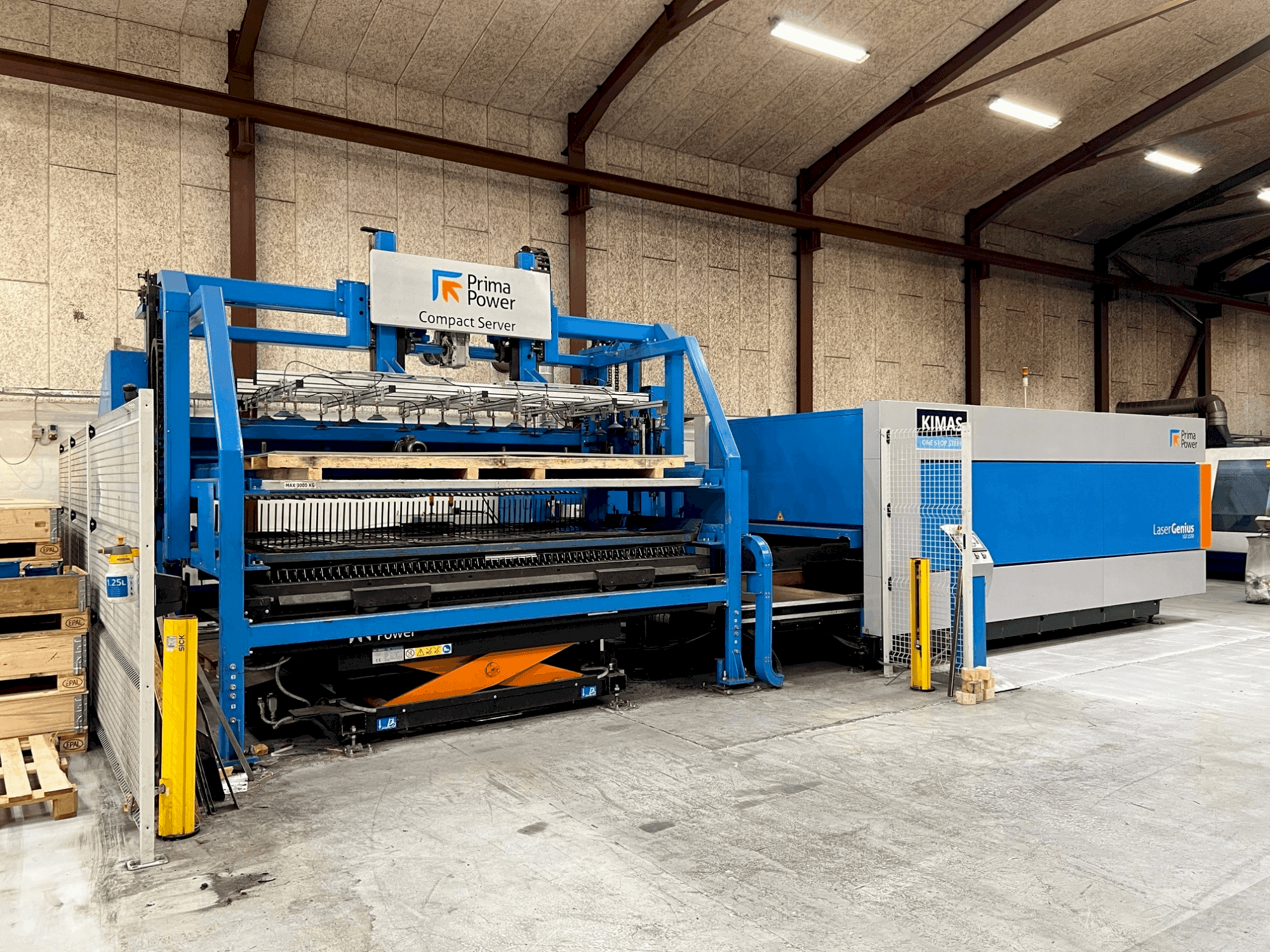 Mašīnas Prima Power Laser Genius 1530 pretskats