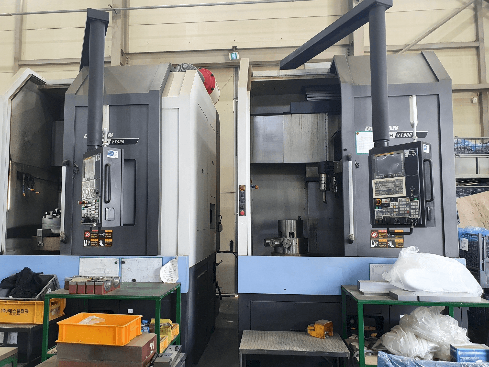 Mašīnas Doosan PUMA VT900 pretskats