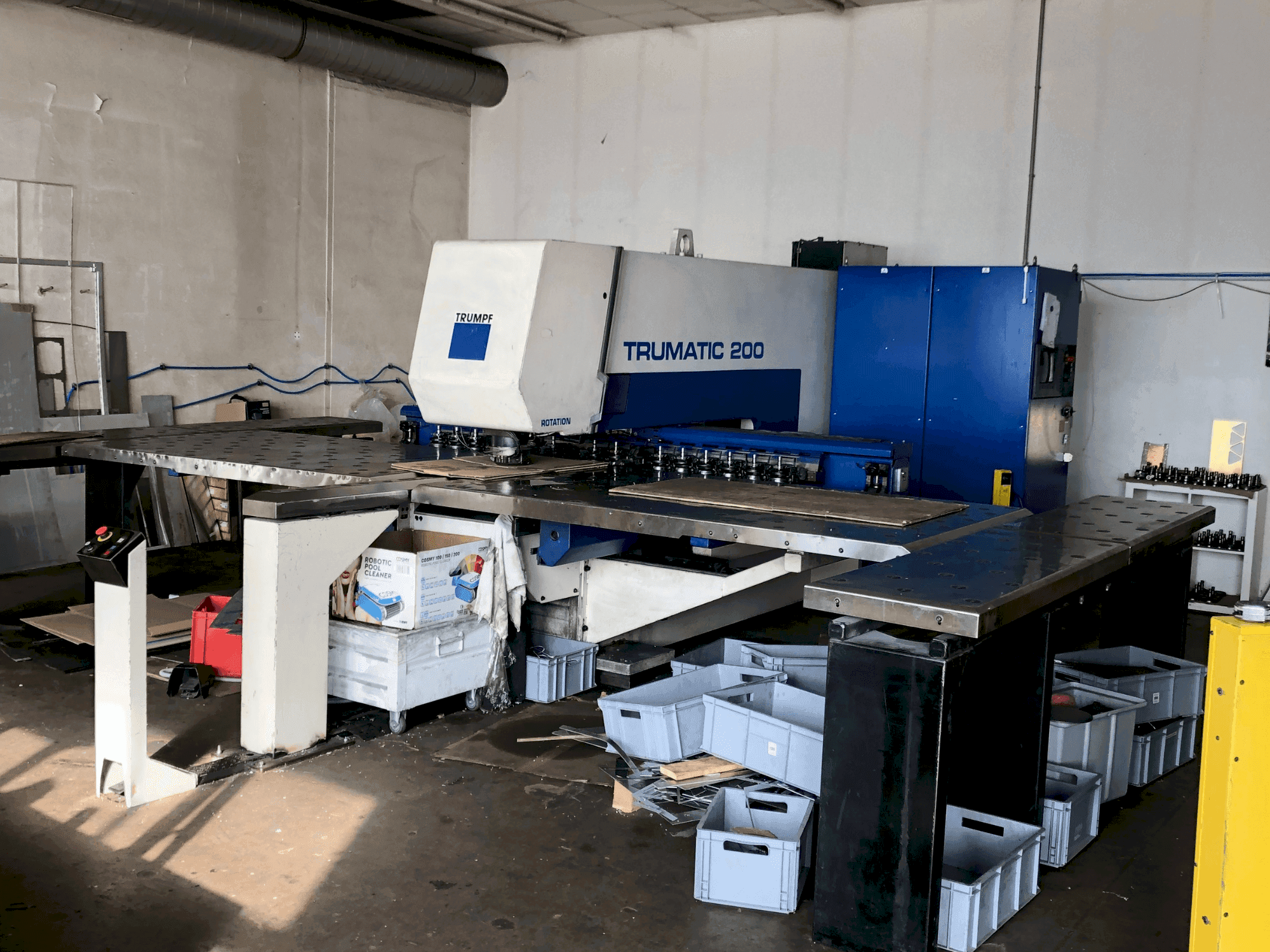 Mašīnas TRUMPF Trumatic TC200R pretskats