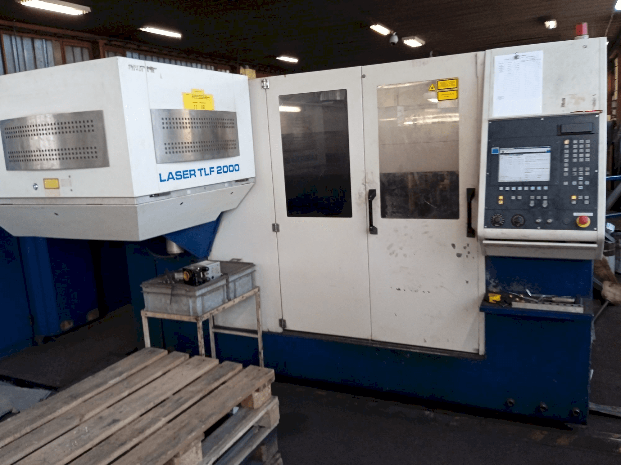 Mašīnas Trumpf Trumatic L 3030 pretskats