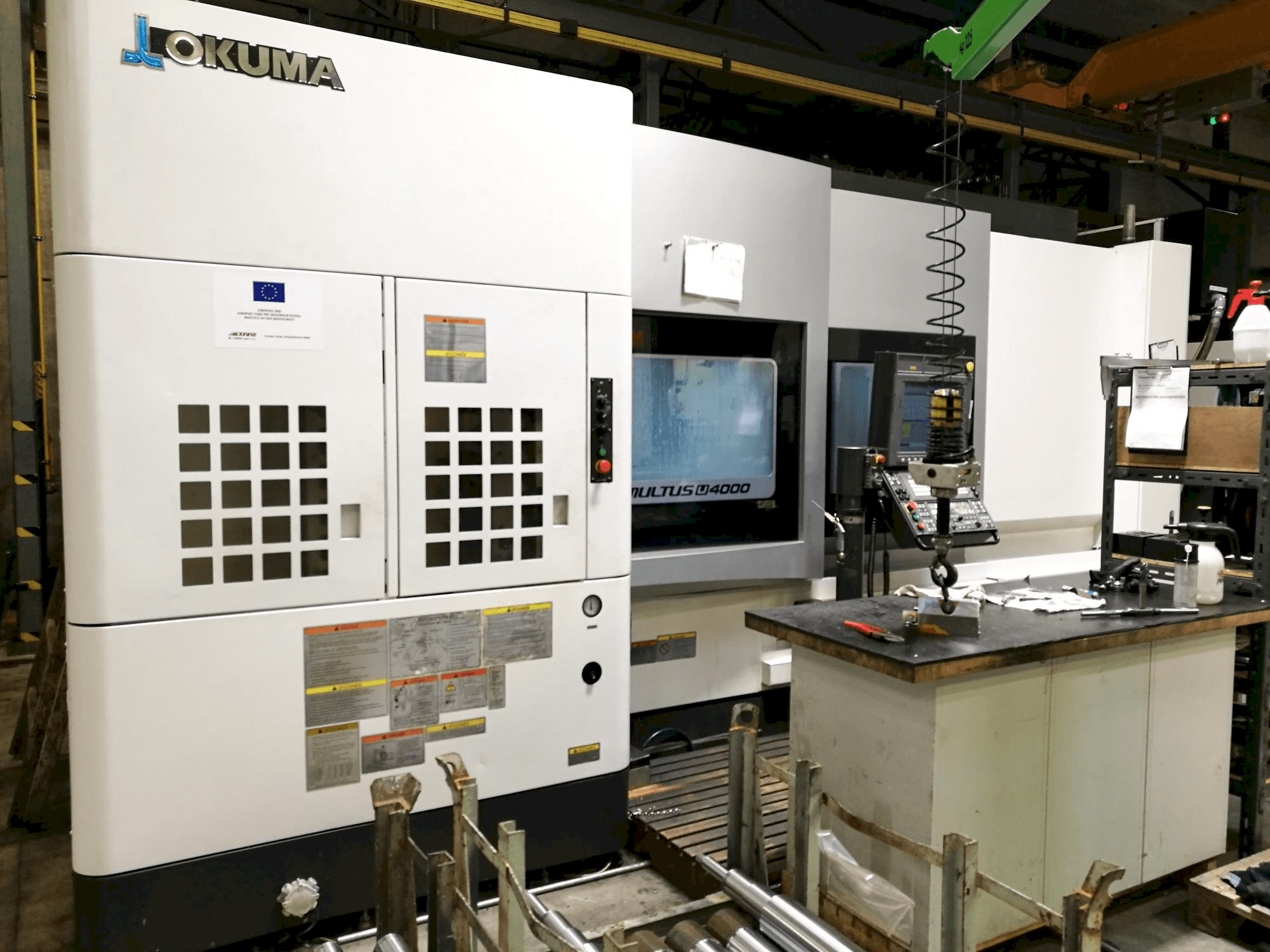 Mašīnas Okuma Multus U4000 1SC-2000 pretskats