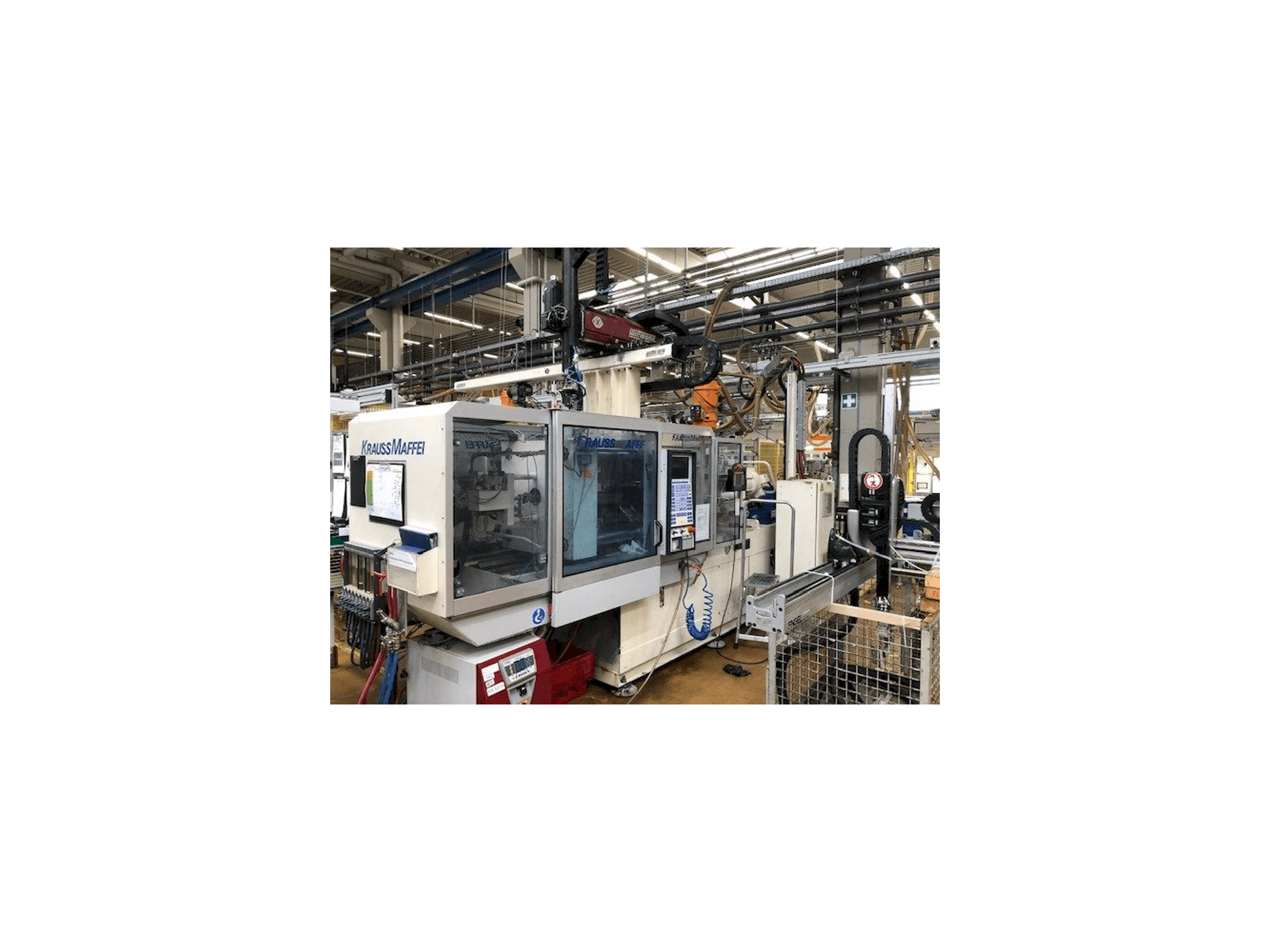 Mašīnas Krauss Maffei 150-700 C2 pretskats