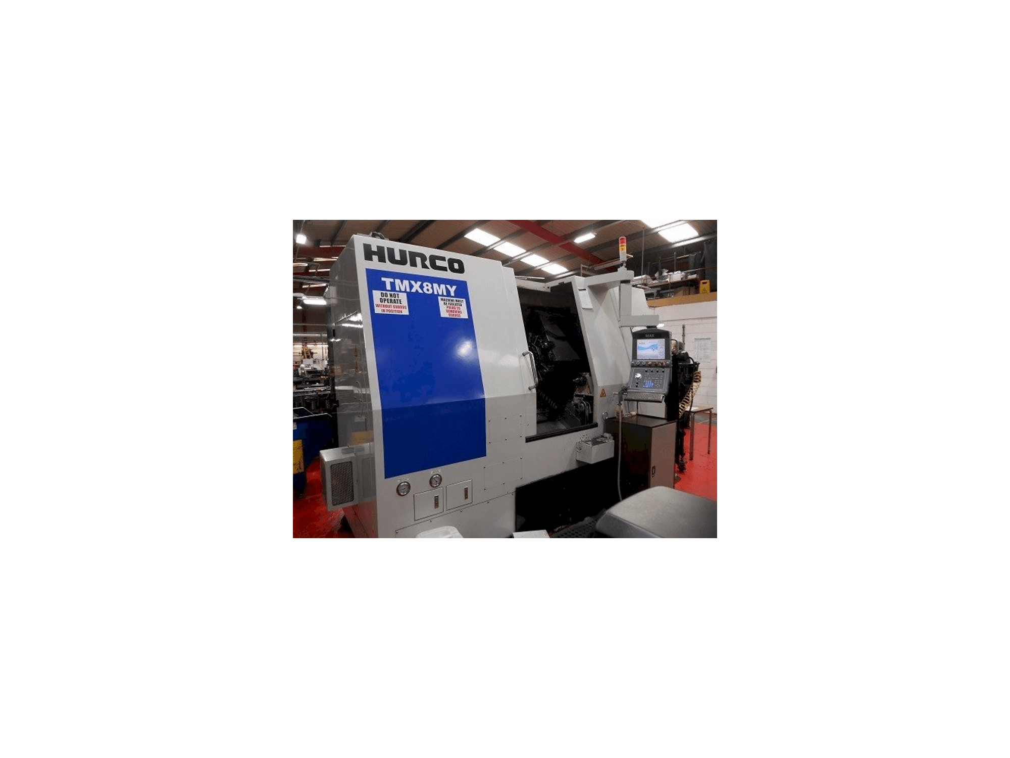 Mašīnas Hurco TMX 8MY pretskats
