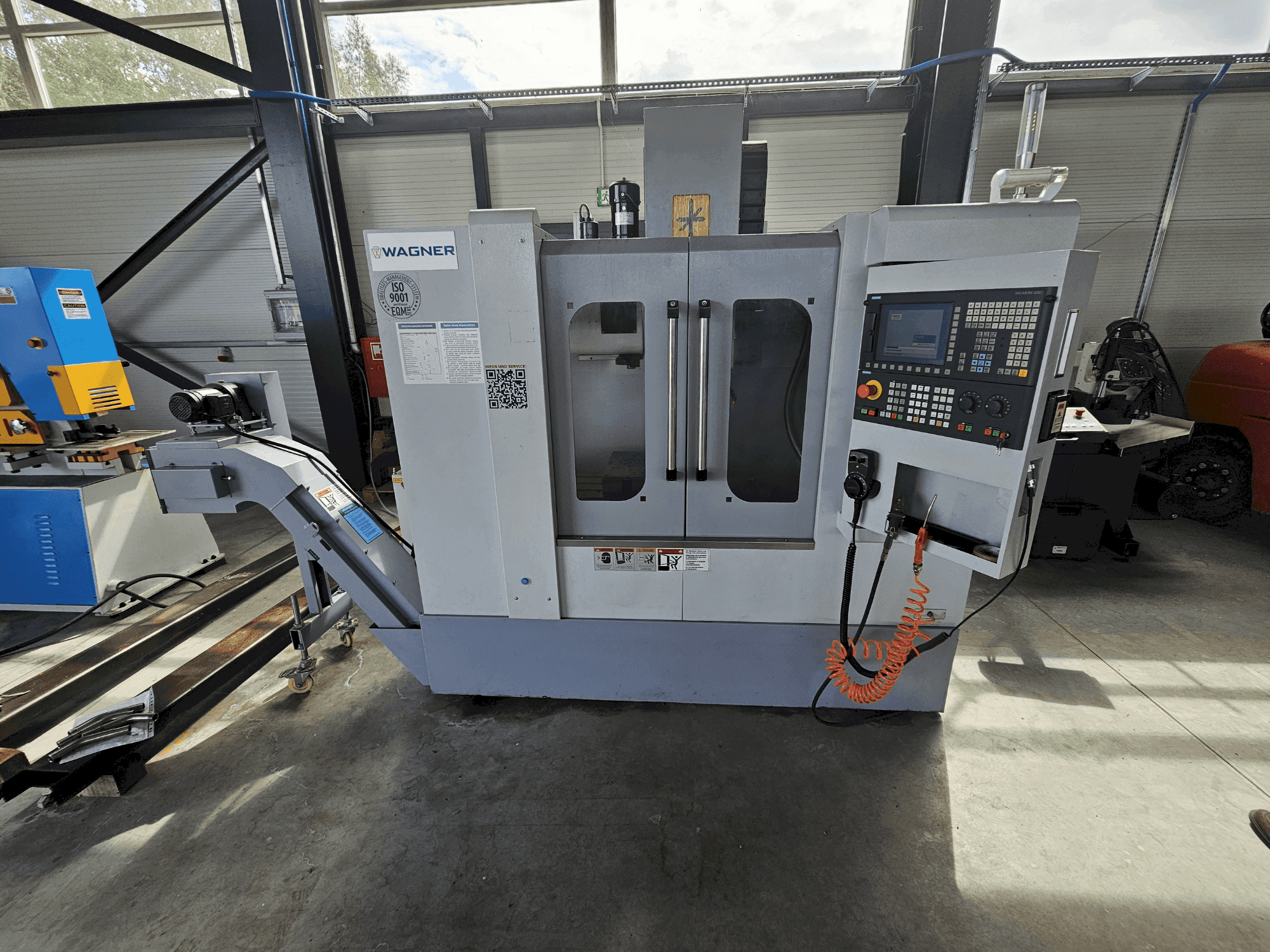 Mašīnas WAGNER WMC 600 L pretskats
