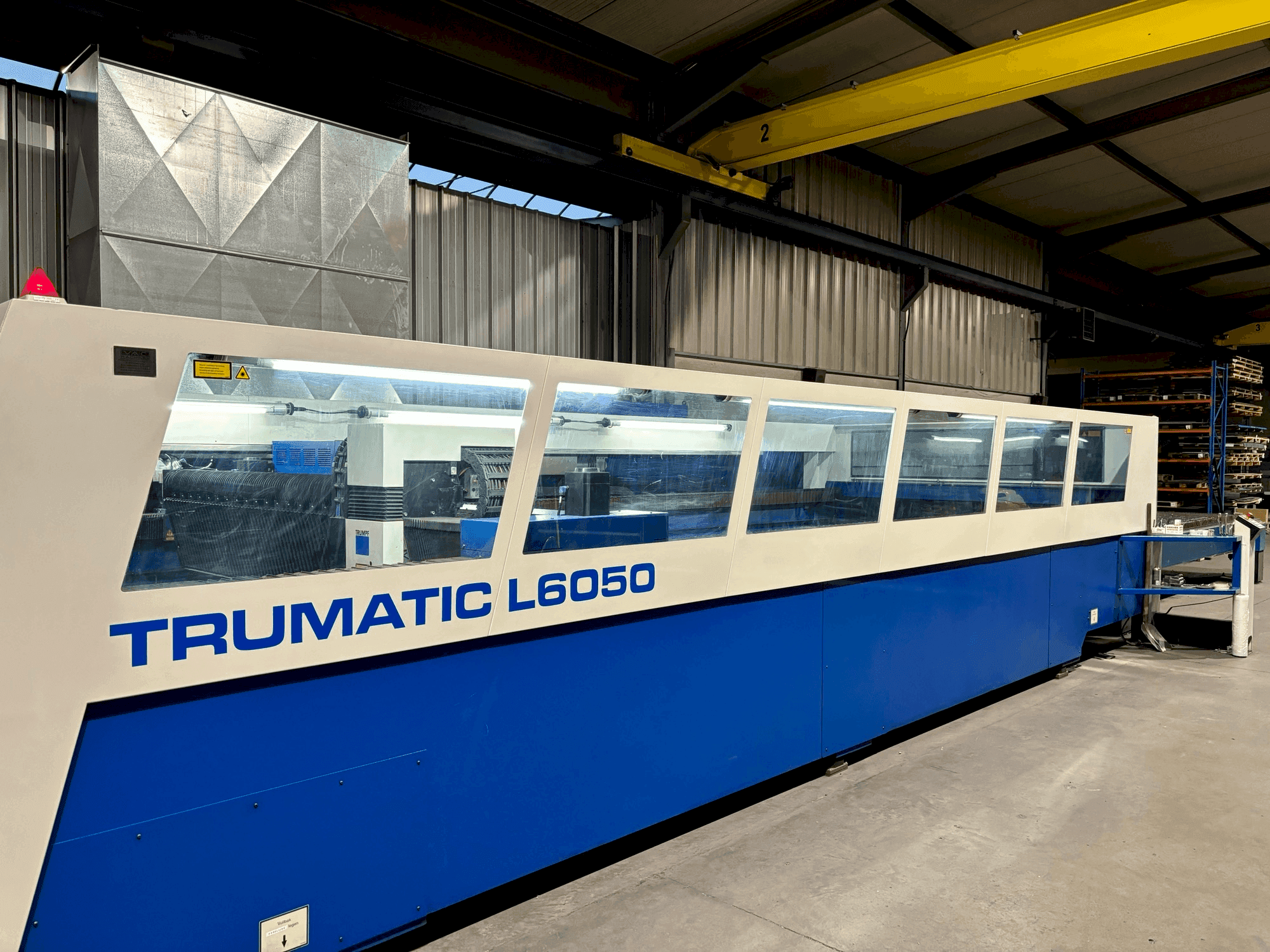 Mašīnas TRUMPF Trumatic L6050 pretskats