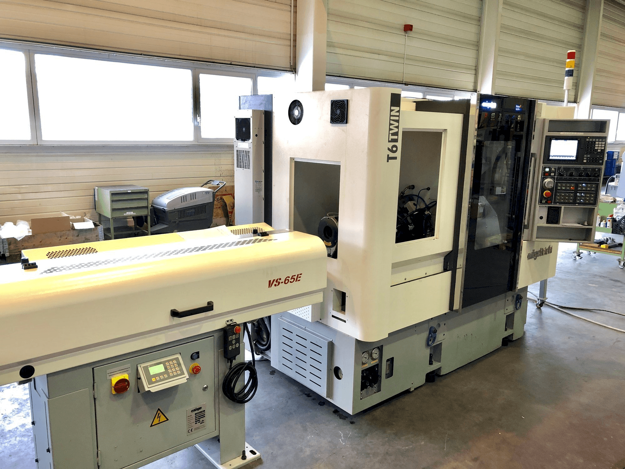 Mašīnas Müga T6 Twin 60 pretskats