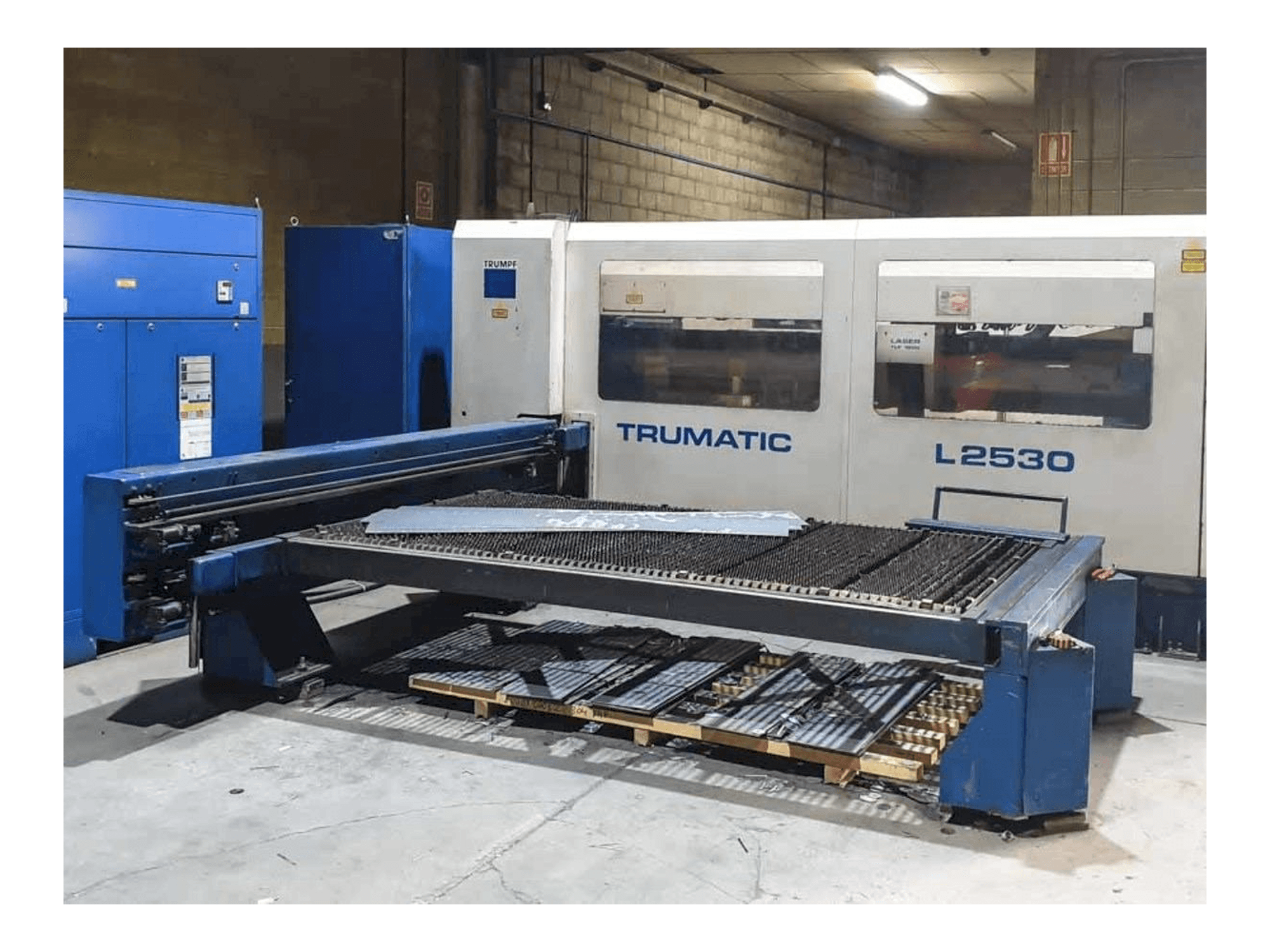 Mašīnas Trumpf Trumatic L2530 pretskats
