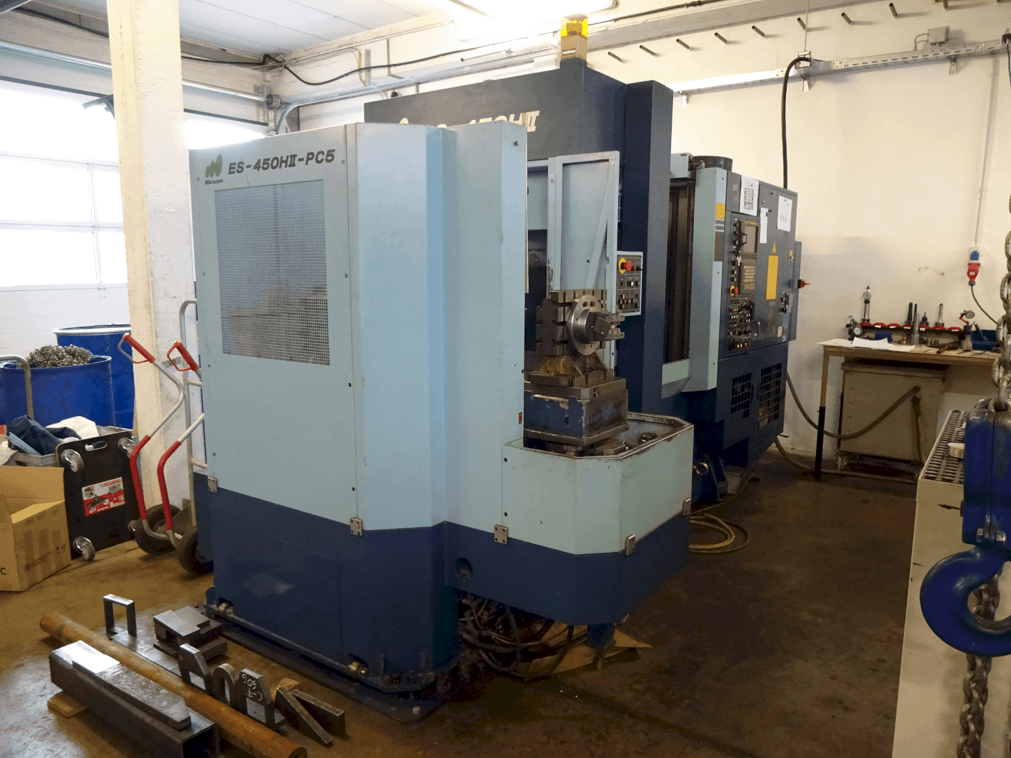 Mašīnas Matsuura ES-450HII PC5 pretskats
