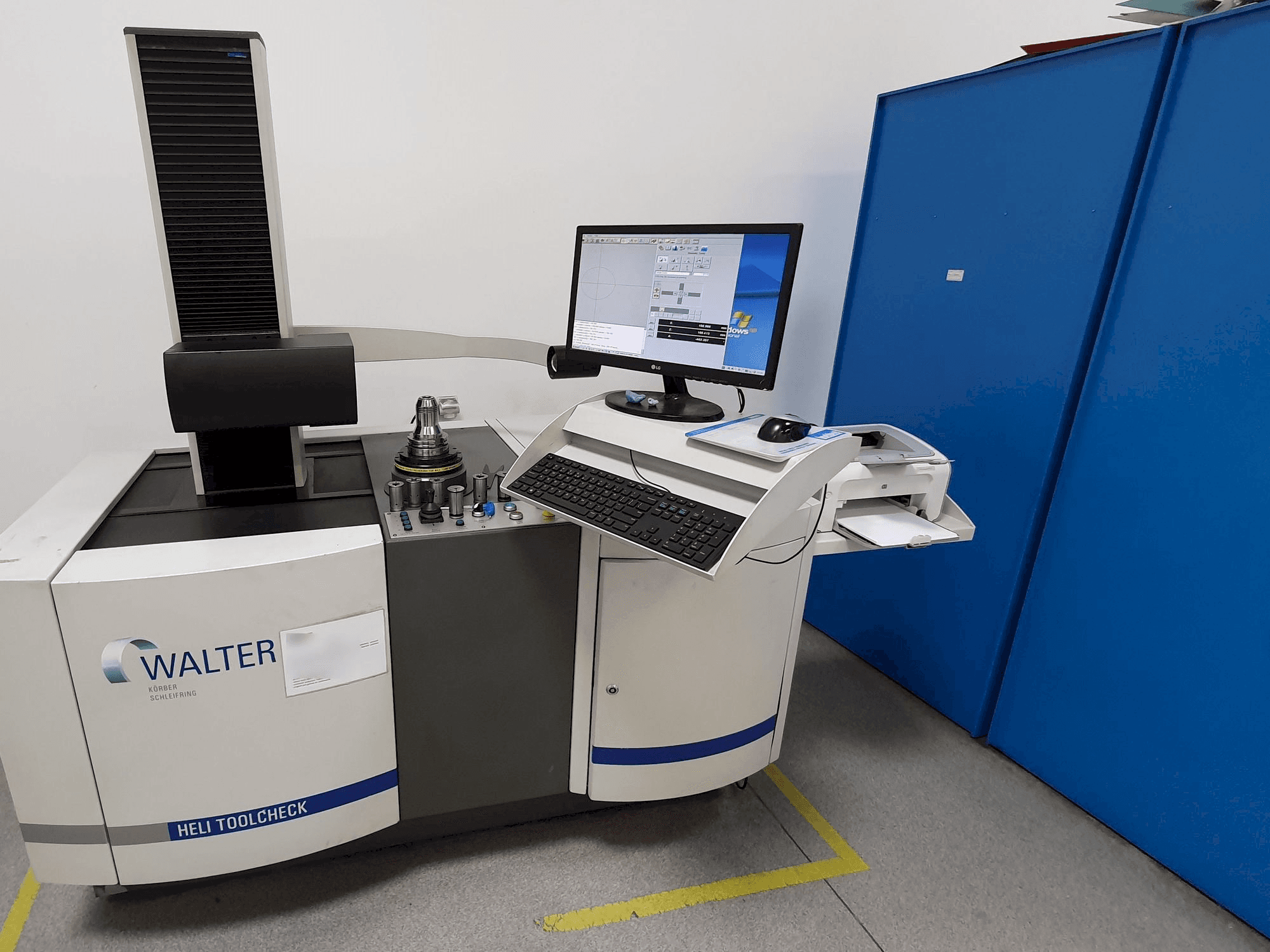 Mašīnas Walter Heli Toolcheck 3C pretskats