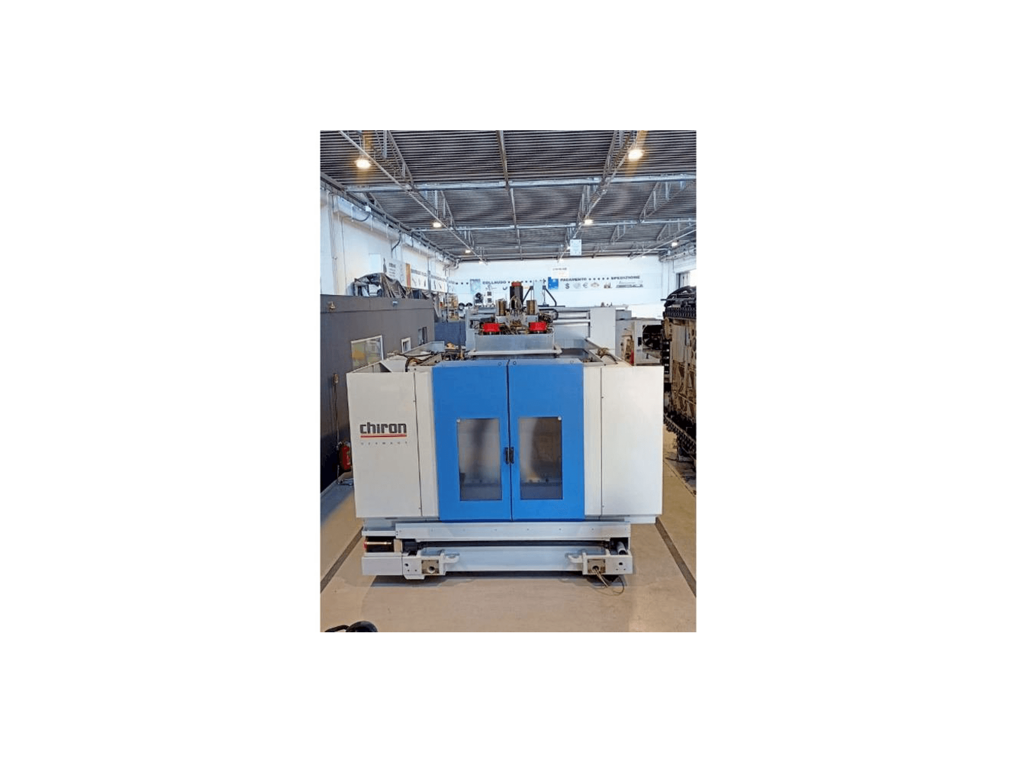 Mašīnas CHIRON DZ24 WM HS pretskats