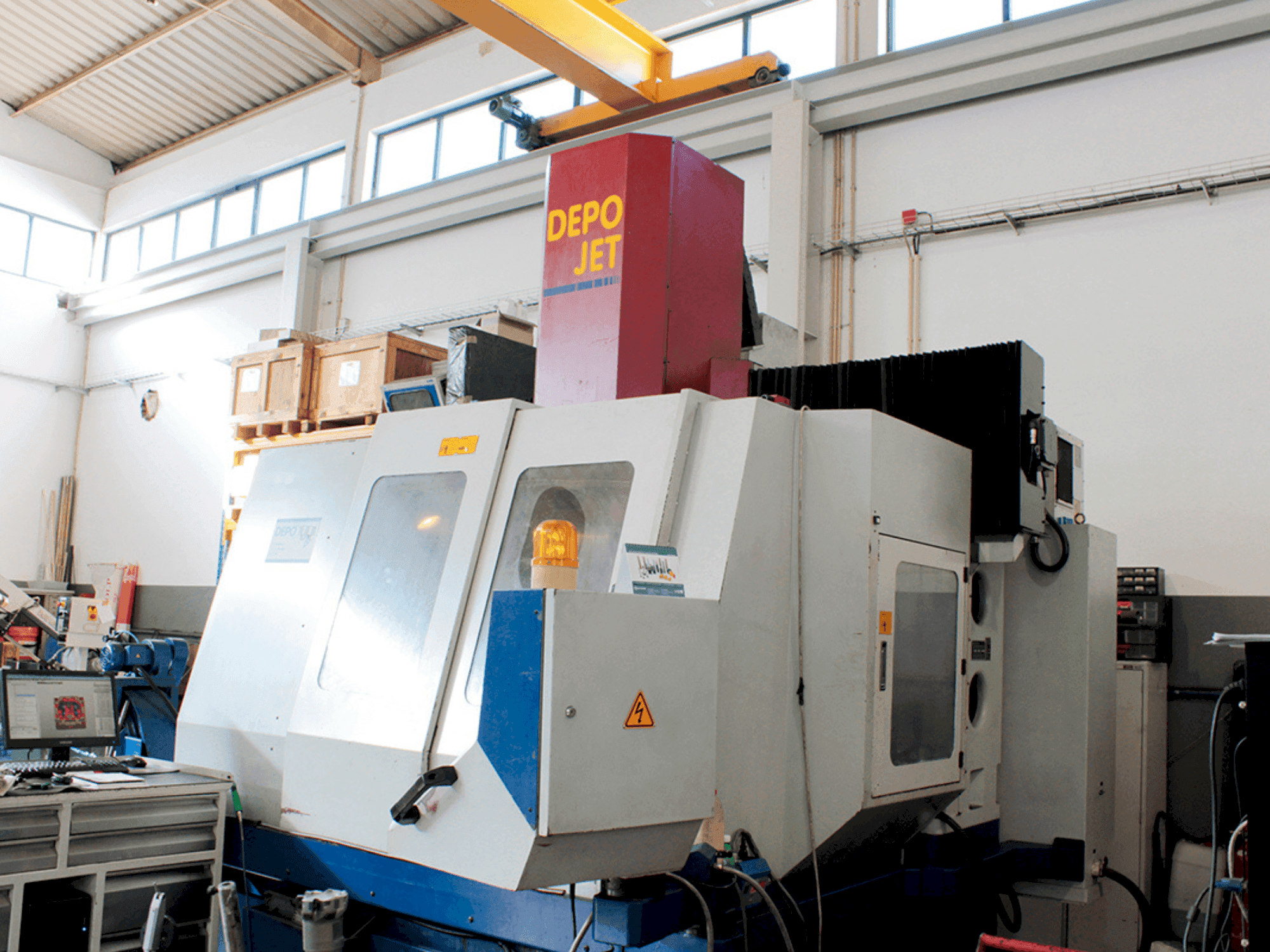 Mašīnas DEPO Jet pretskats