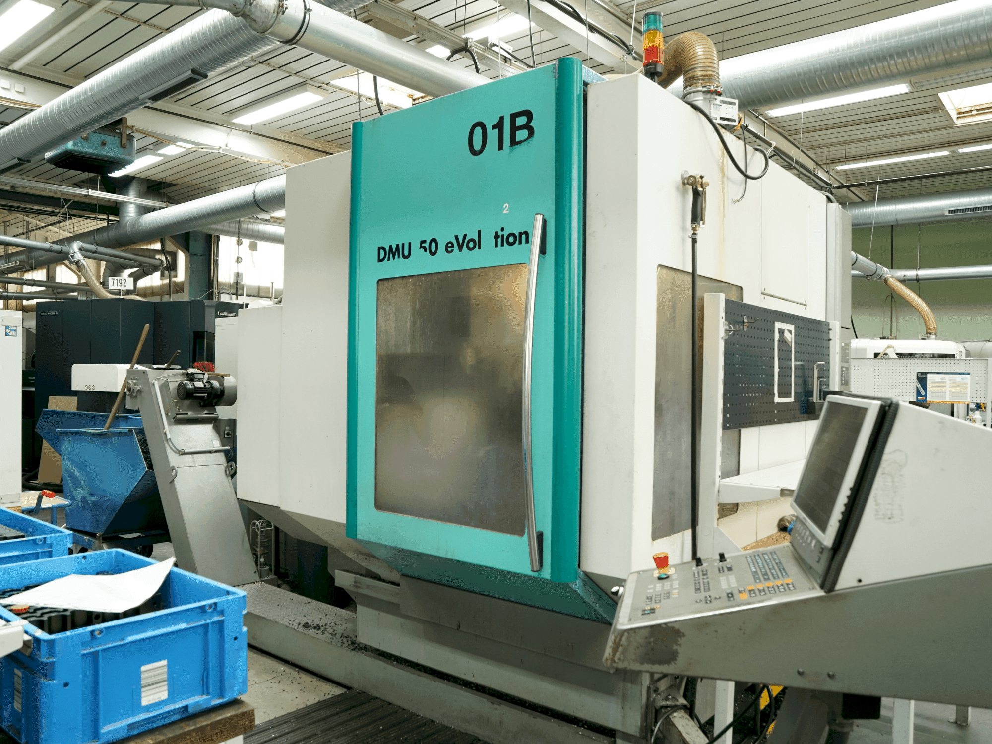 Mašīnas DECKEL MAHO DMU 50 Evolution (2000) pretskats