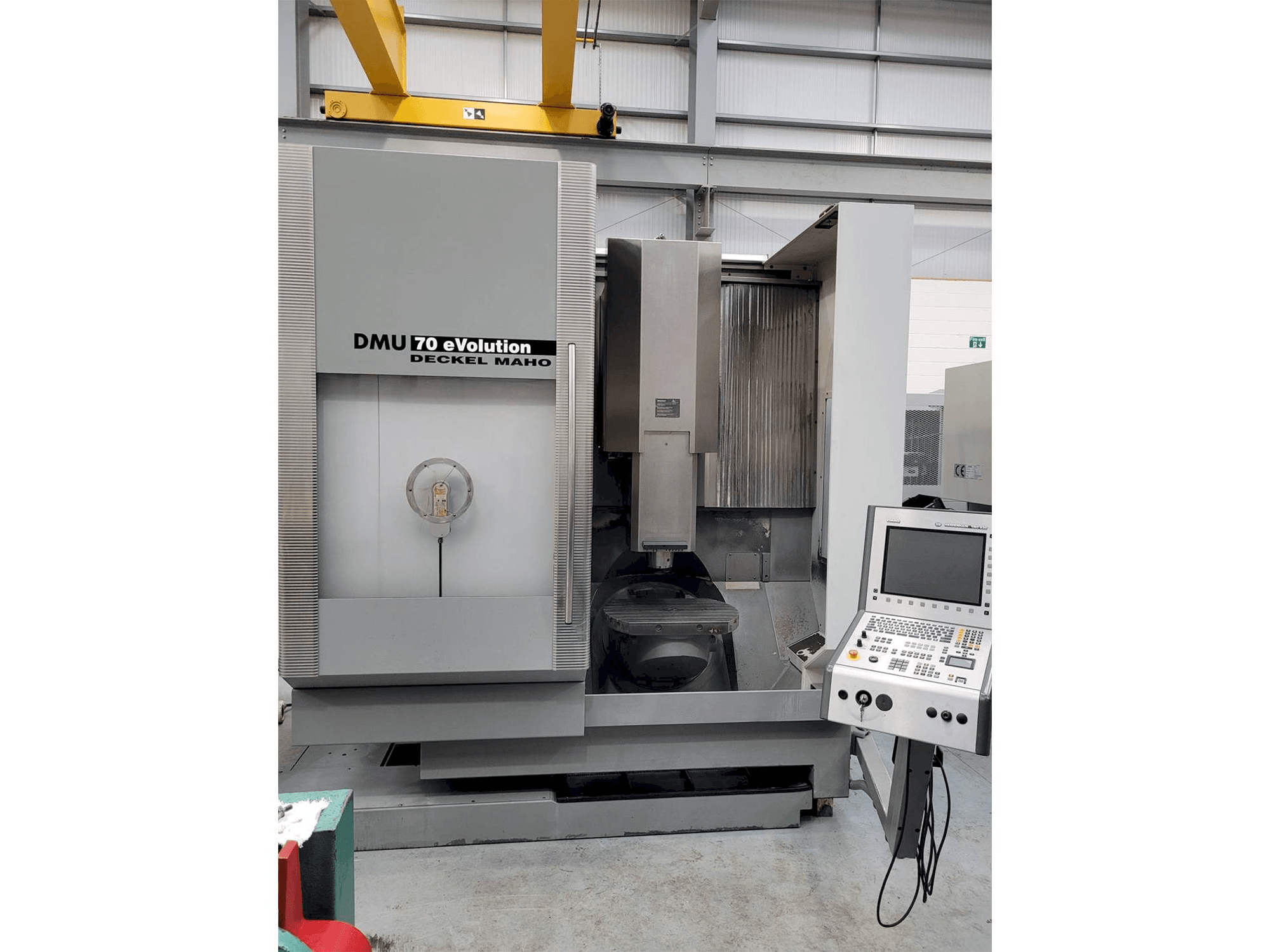 Mašīnas DECKEL MAHO DMU 70 eVolution pretskats