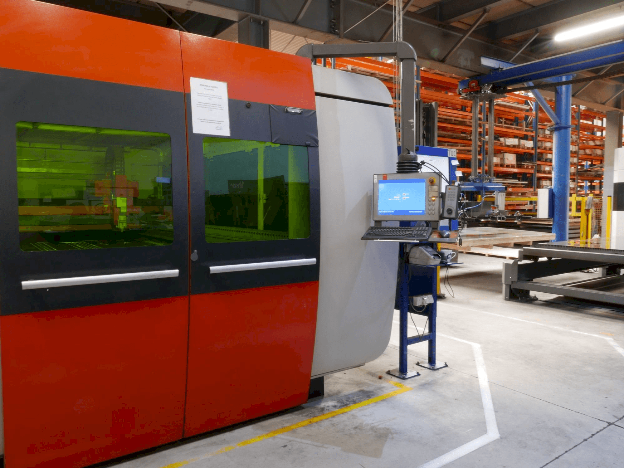 Mašīnas Bystronic BySprint Fiber 3015 pretskats