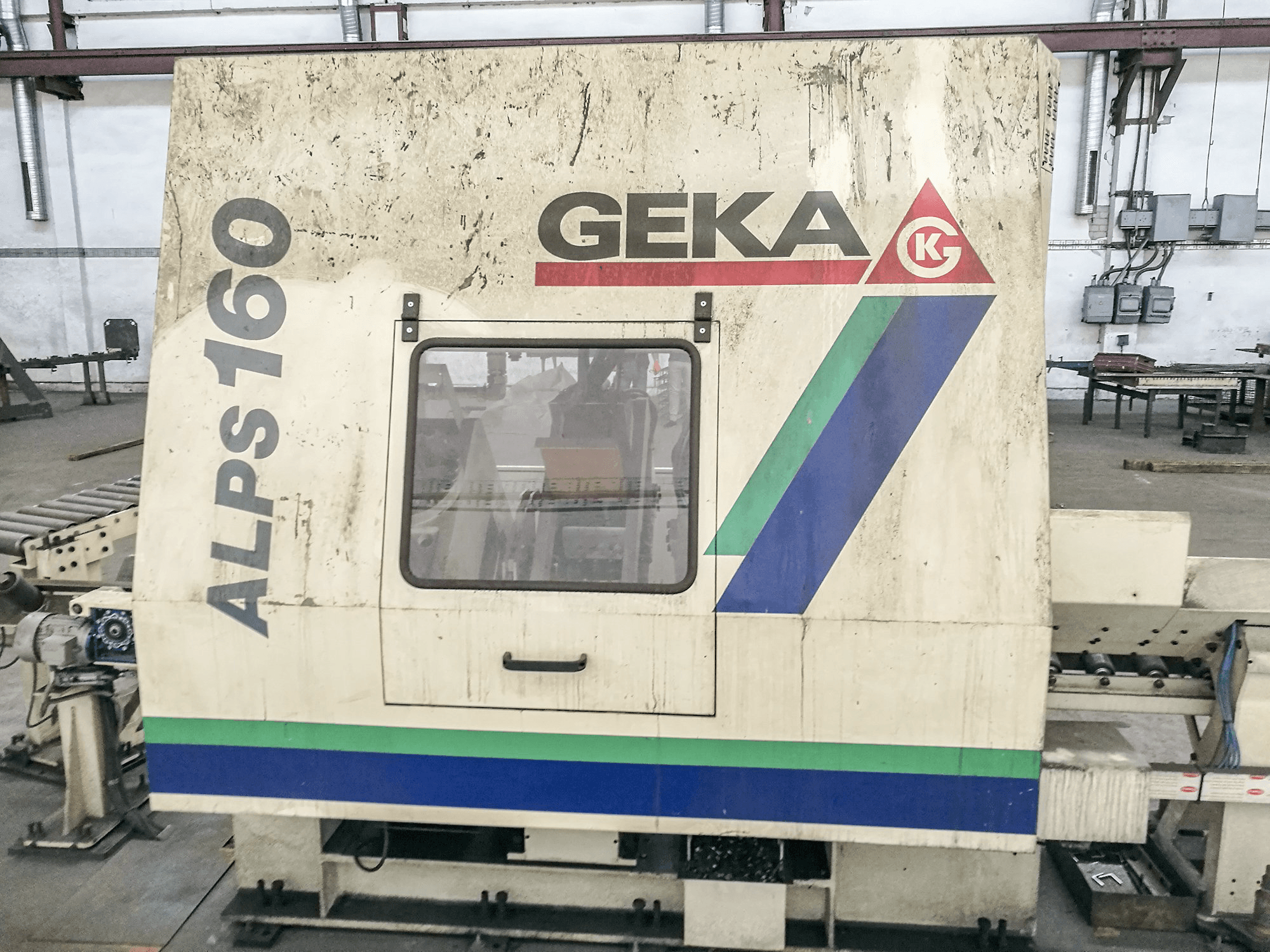 Mašīnas GEKA ALPS-150 pretskats