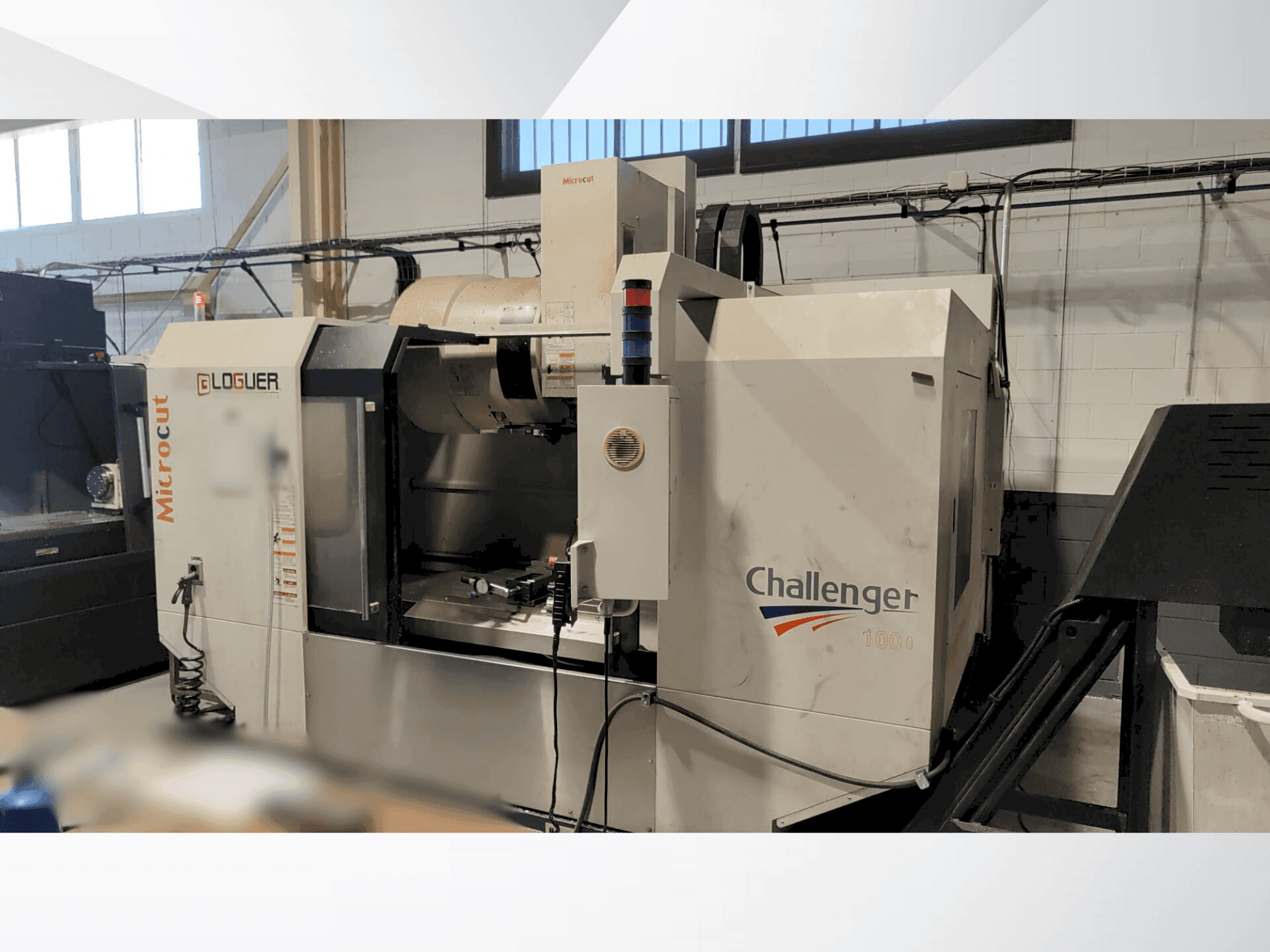 Mašīnas MICROCUT Challenger VM 1000 pretskats