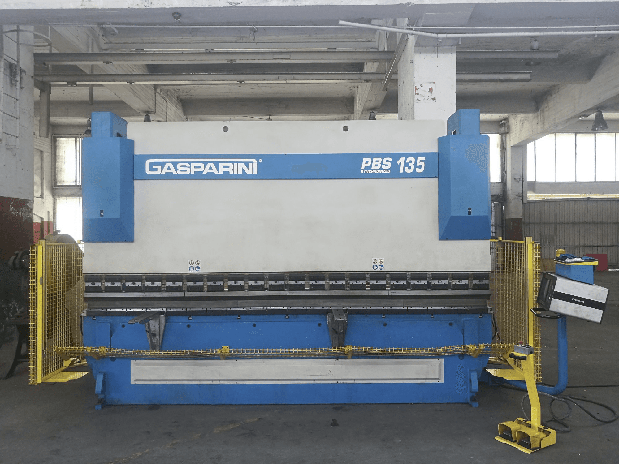 Mašīnas Gasparini PBS 135/4000 pretskats