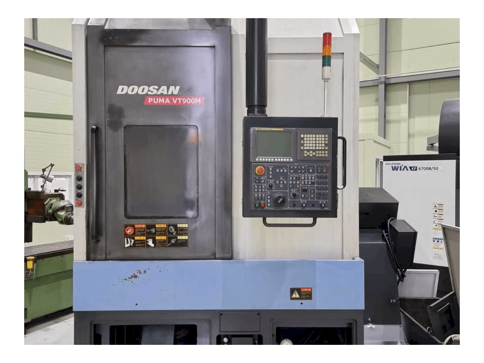 Mašīnas Doosan PUMA VT900M pretskats