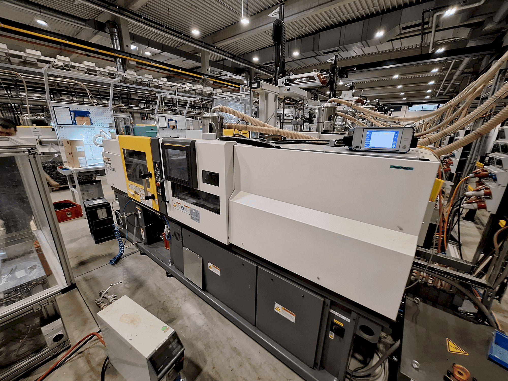 Mašīnas FANUC Roboshot S50iA pretskats