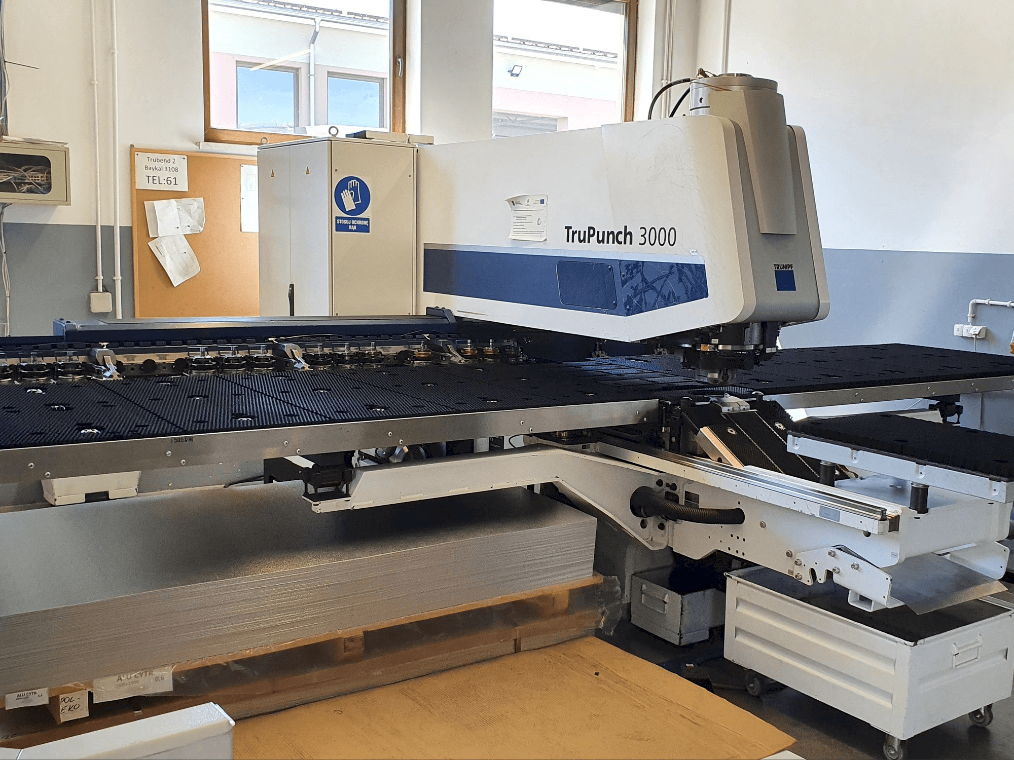 Mašīnas Trumpf TruPunch 3000 pretskats