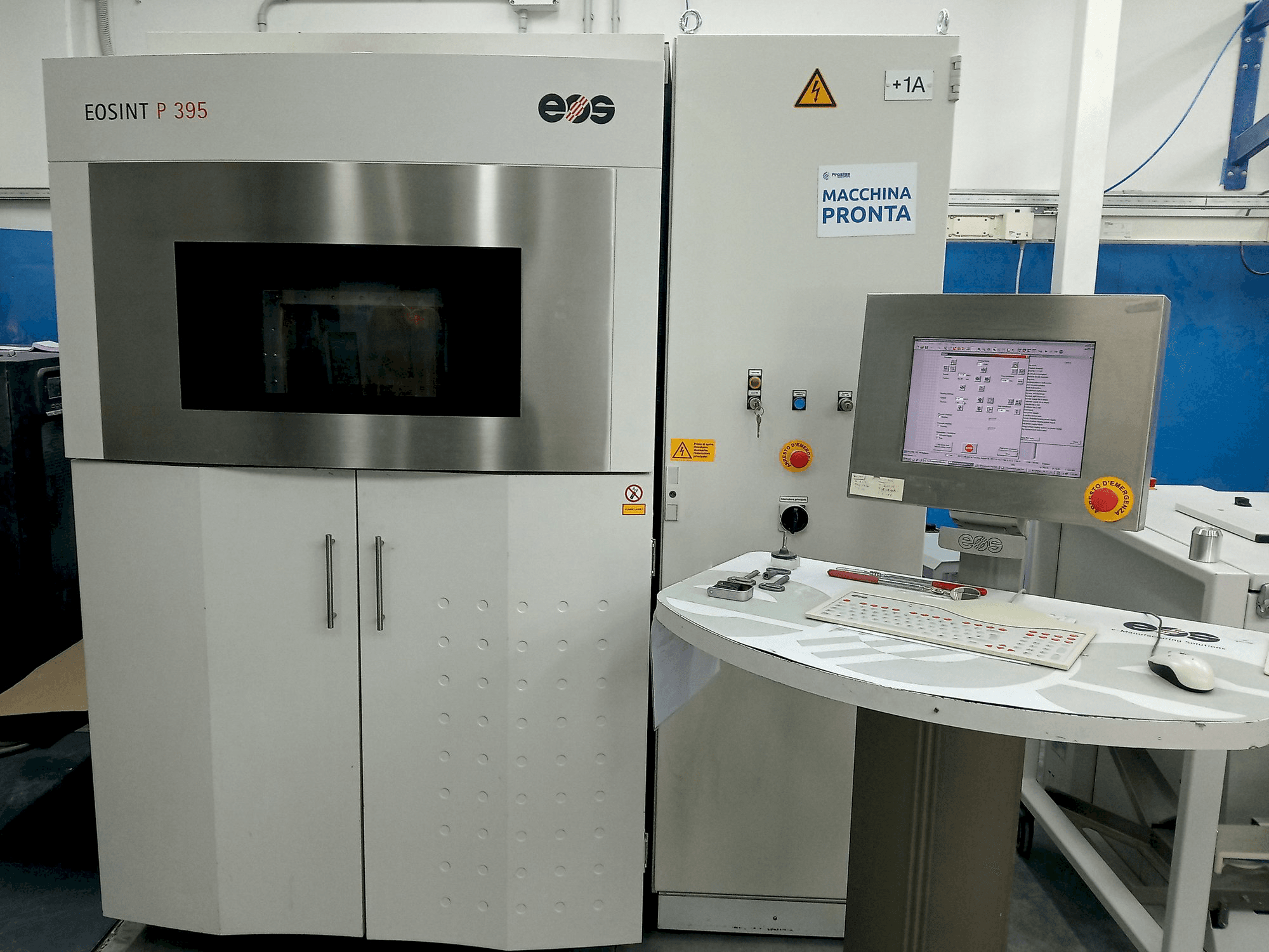 Mašīnas EOS Eosint P395 pretskats