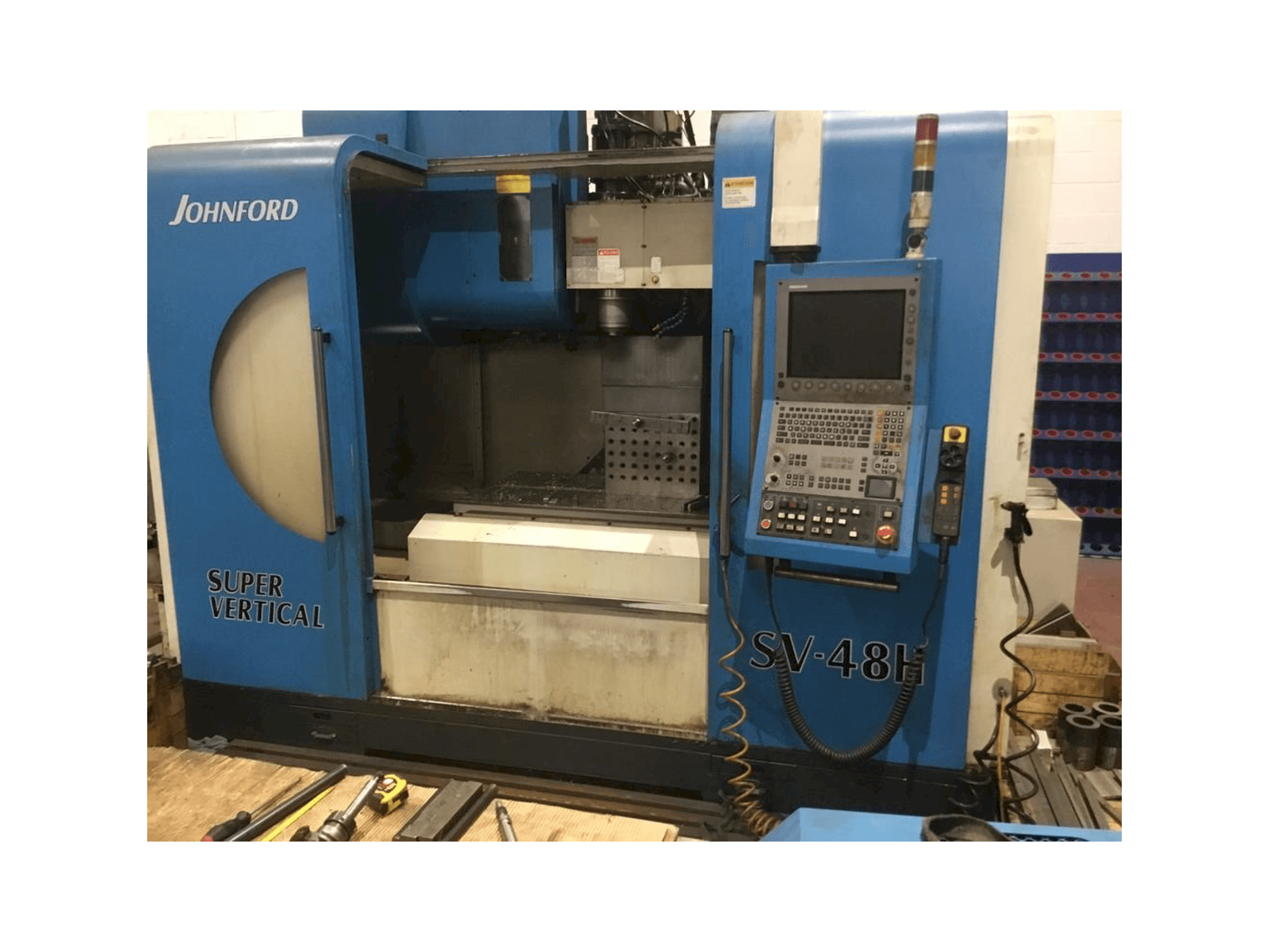 Mašīnas Johnford SV-48H pretskats