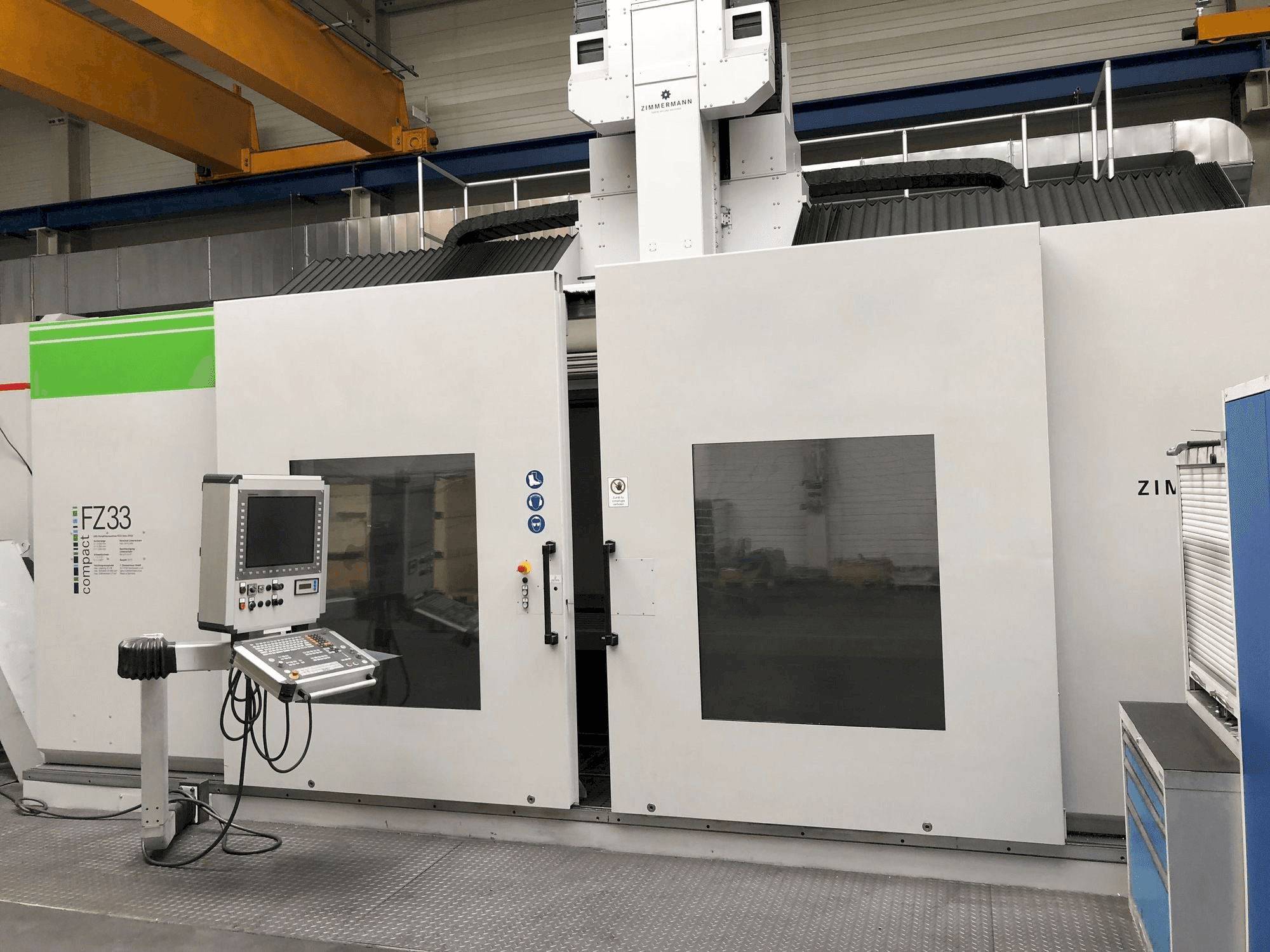 Mašīnas Zimmermann FZ33C pretskats