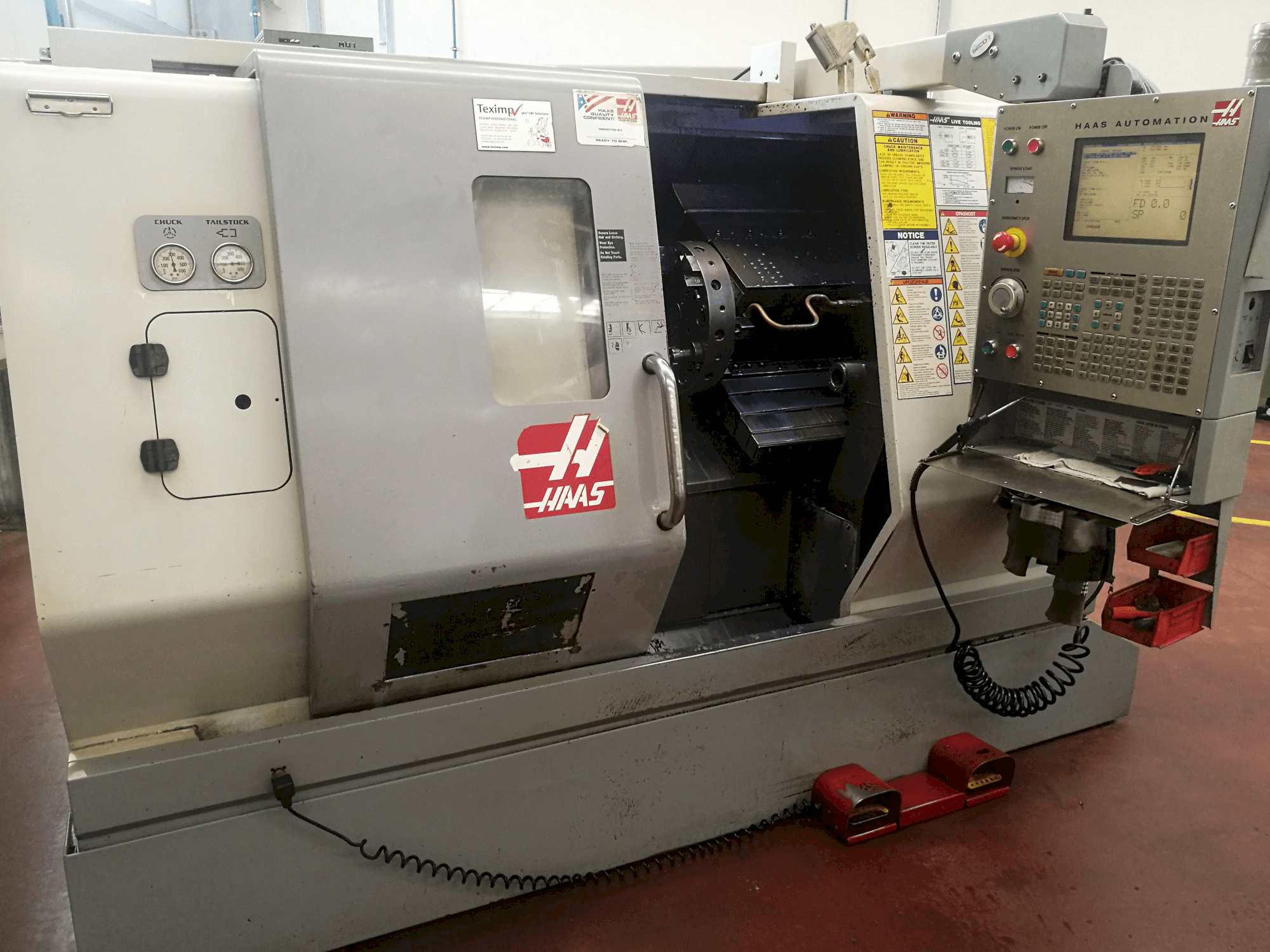 Mašīnas HAAS SL-20THE pretskats