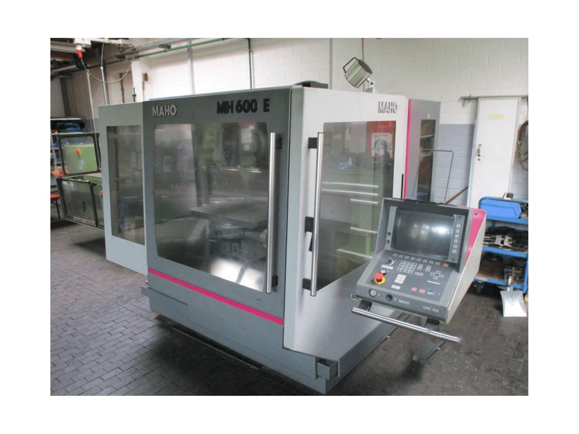 Mašīnas MAHO MAHO 600 E pretskats