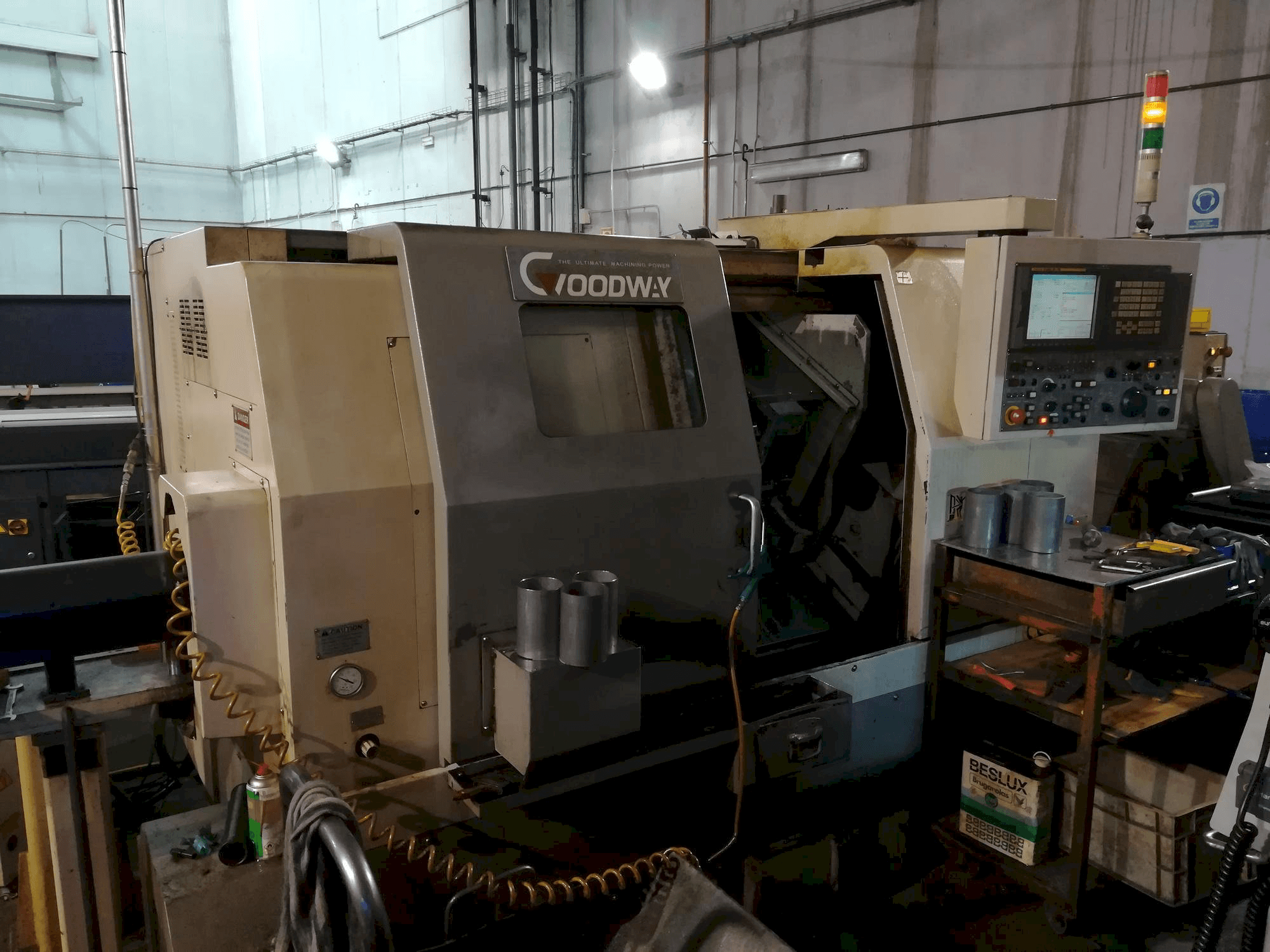 Mašīnas Goodway GS 200 pretskats