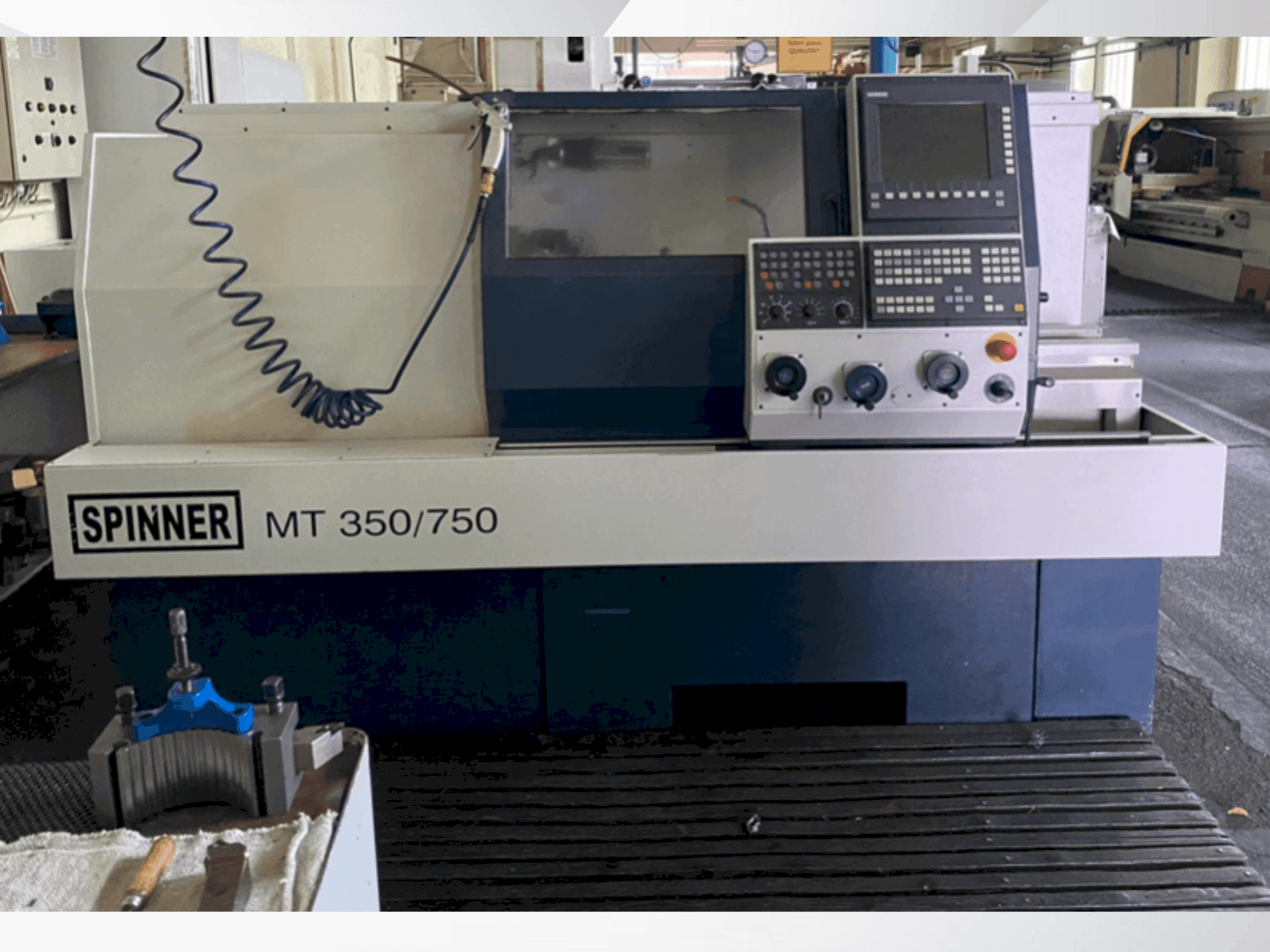 Mašīnas SPINNER MT 350/750 pretskats