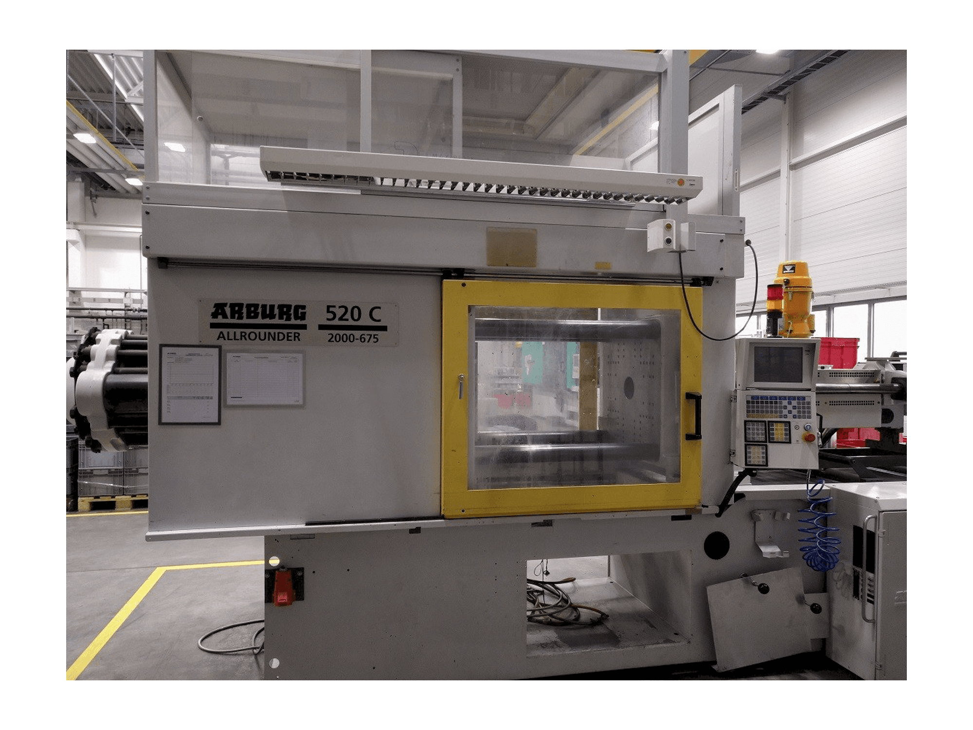 Mašīnas Arburg 520 C 2000–675 pretskats