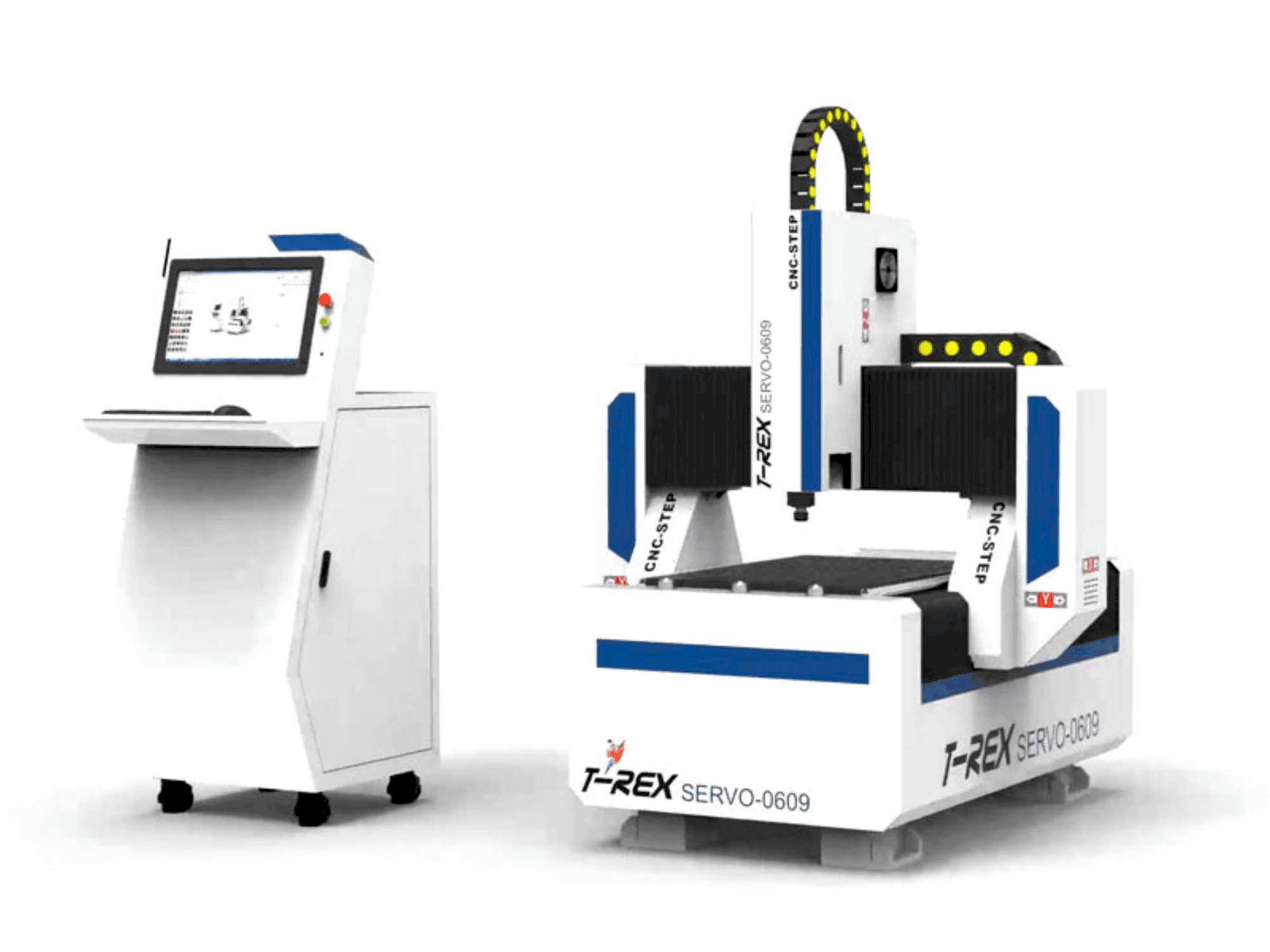 Mašīnas T-Rex Servo-0609 pretskats