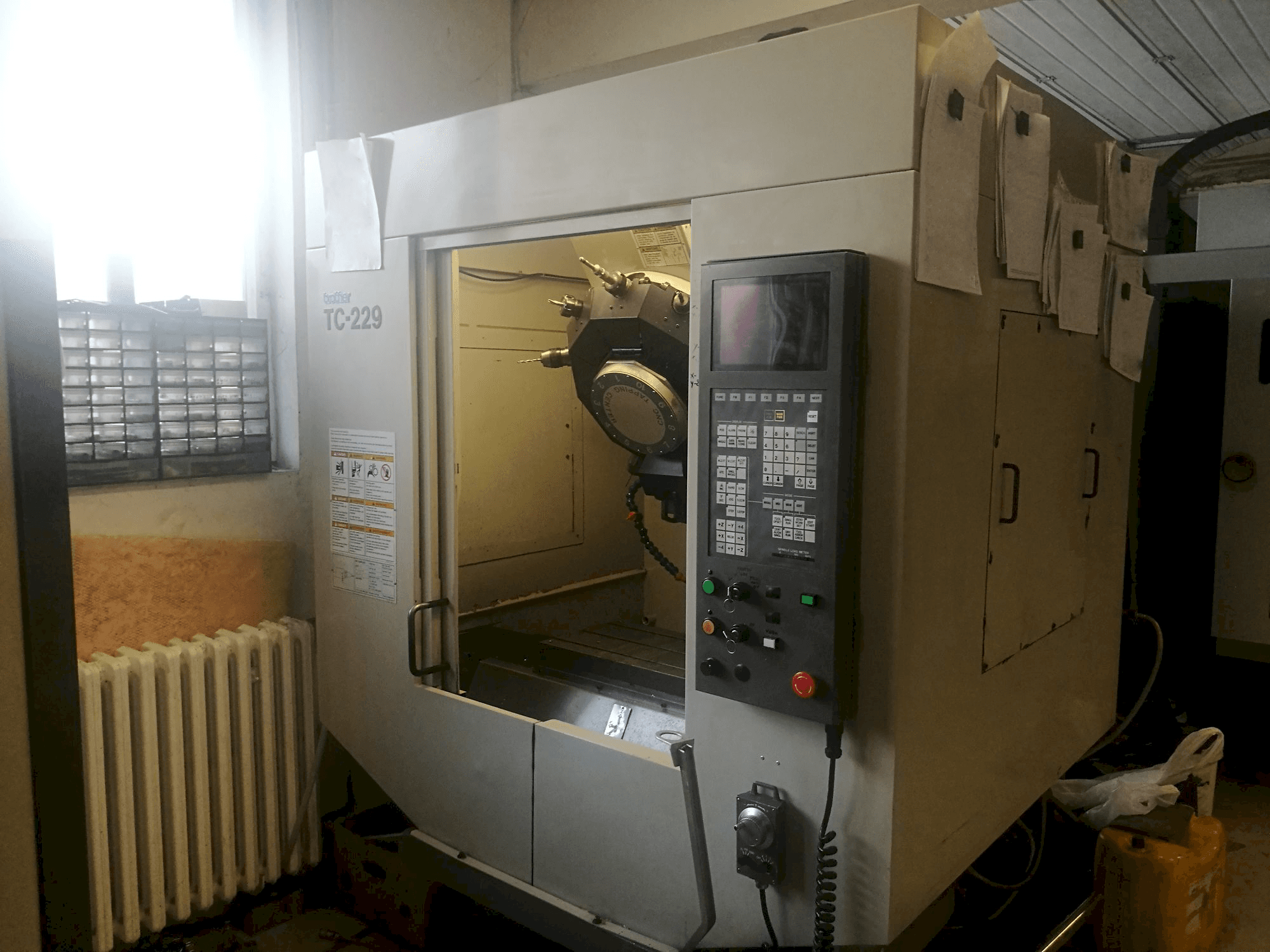 Mašīnas Brother TC 229 pretskats