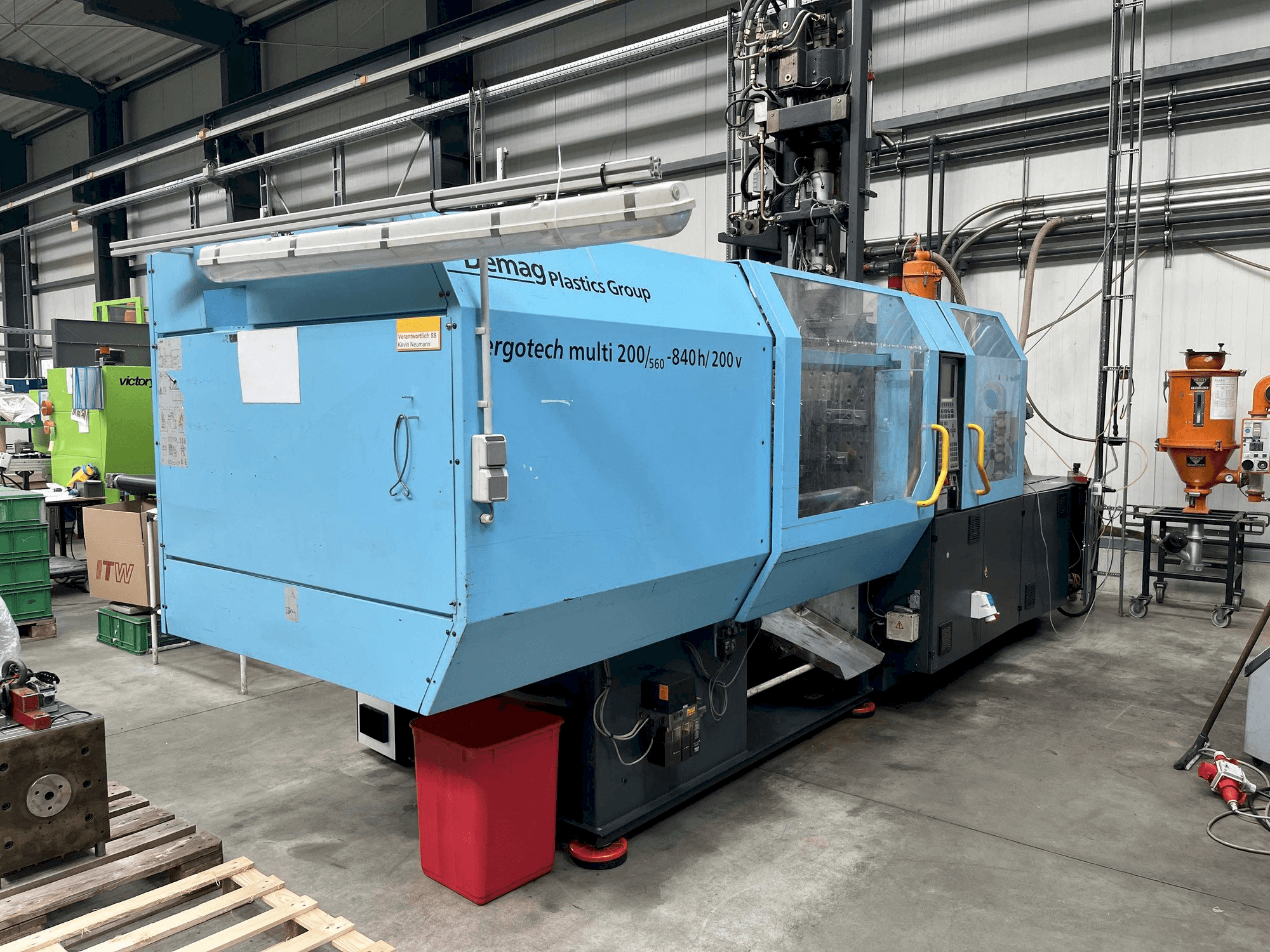 Mašīnas DEMAG Ergotech multi 200/560 - 840h/200V pretskats