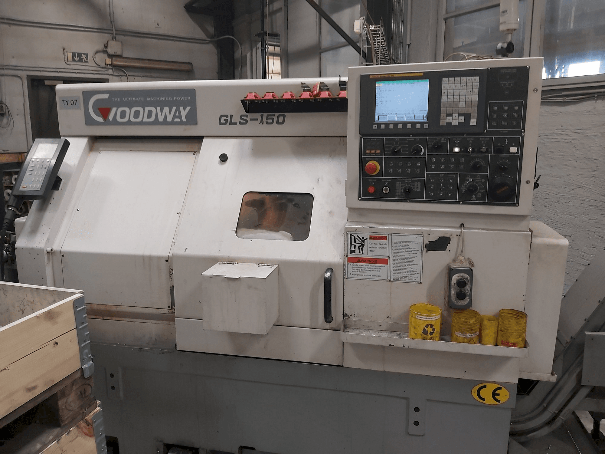 Mašīnas Goodway GLS-150 pretskats