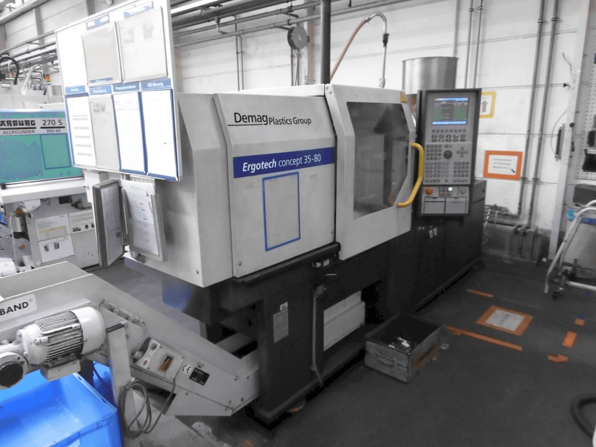 Mašīnas DEMAG Ergotech Concept 35 - 280 - 80 pretskats