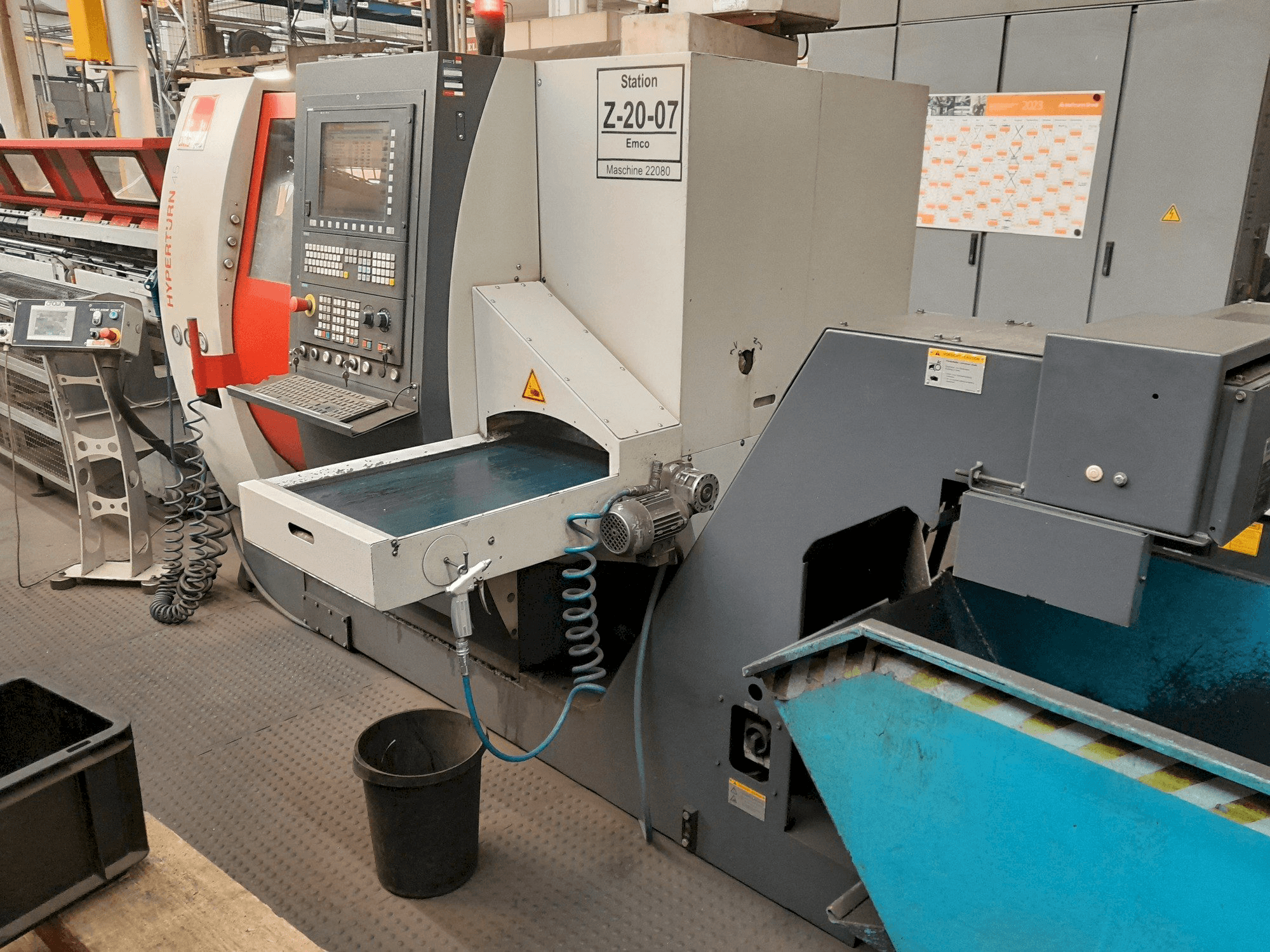 Mašīnas EMCO Hyperturn 45 pretskats