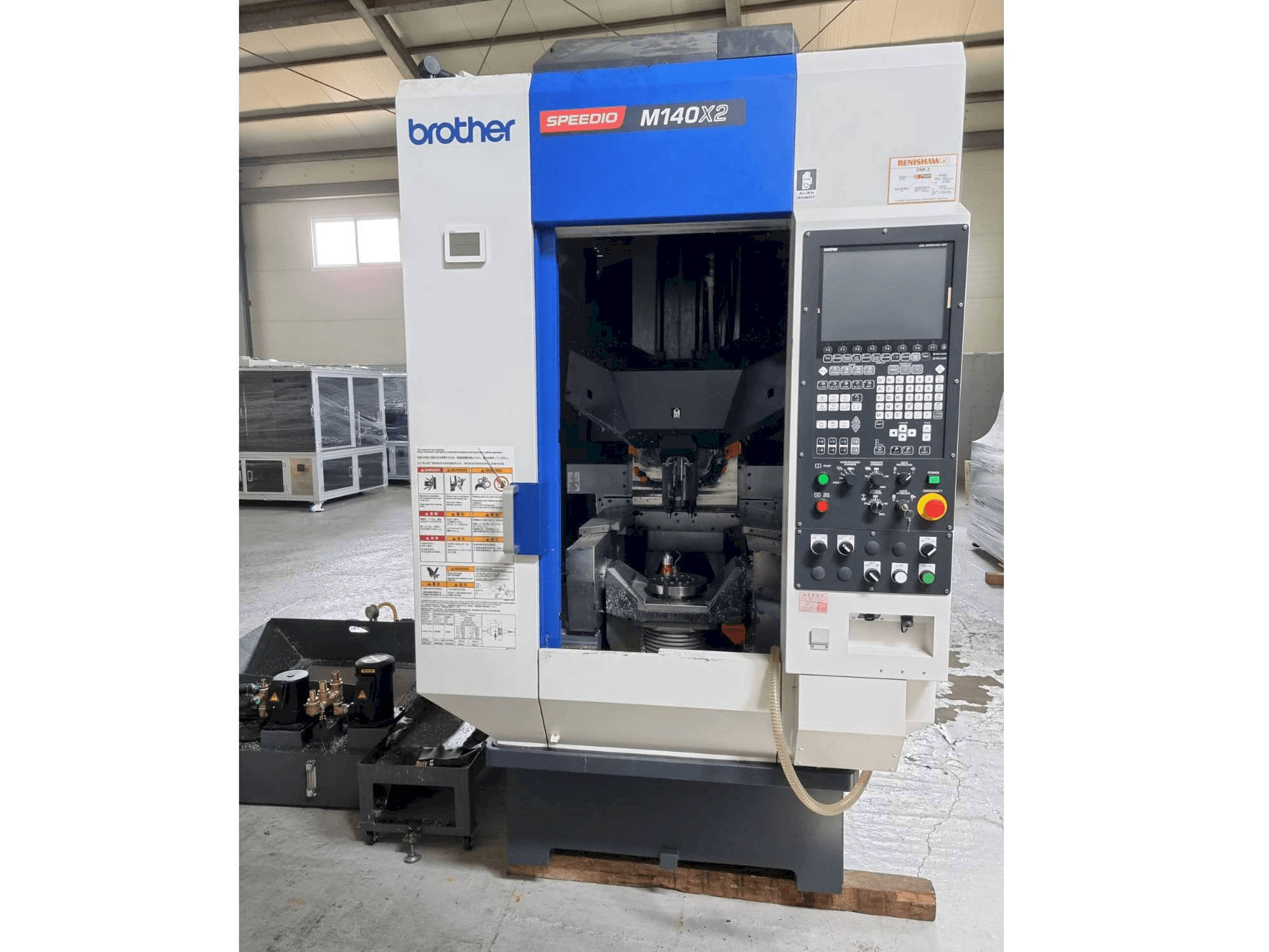 Mašīnas Brother SPEEDIO M140X2 pretskats