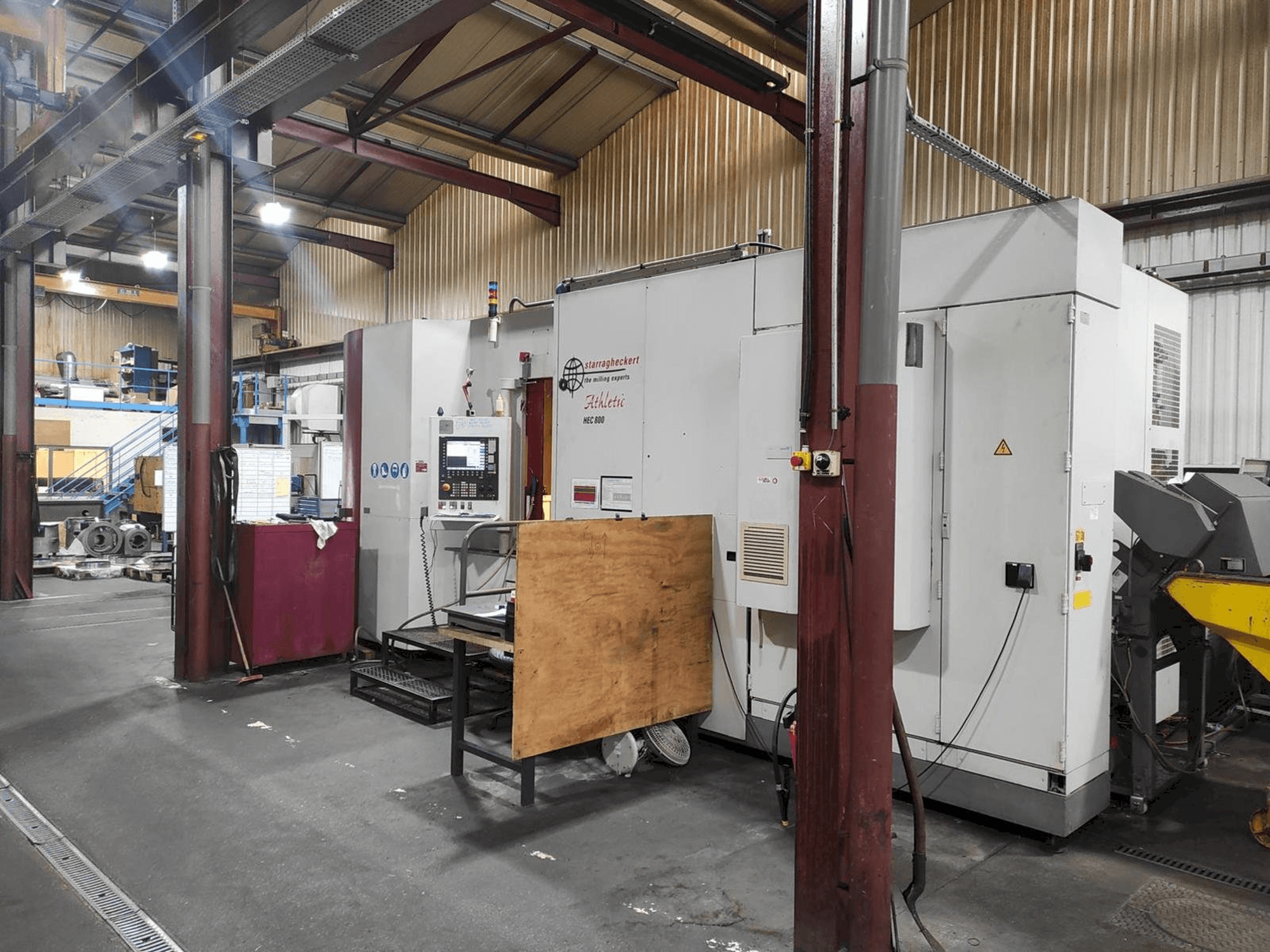 Mašīnas Starrag HEC 800 - 5 AXES pretskats