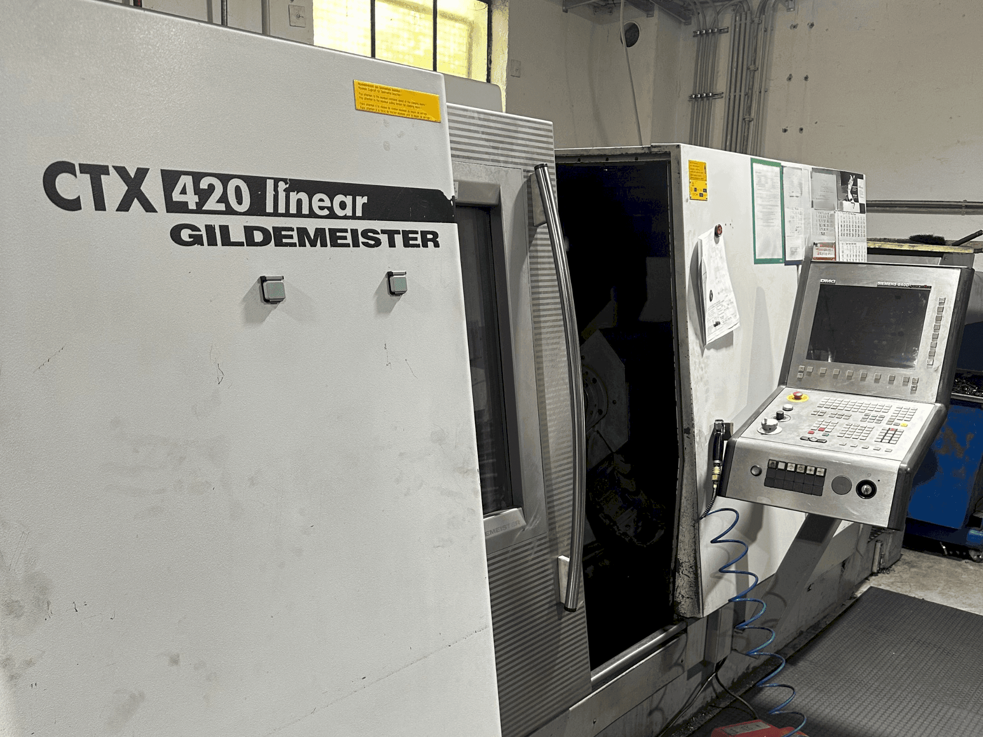 Mašīnas DMG CTX 420 Linear V6 pretskats