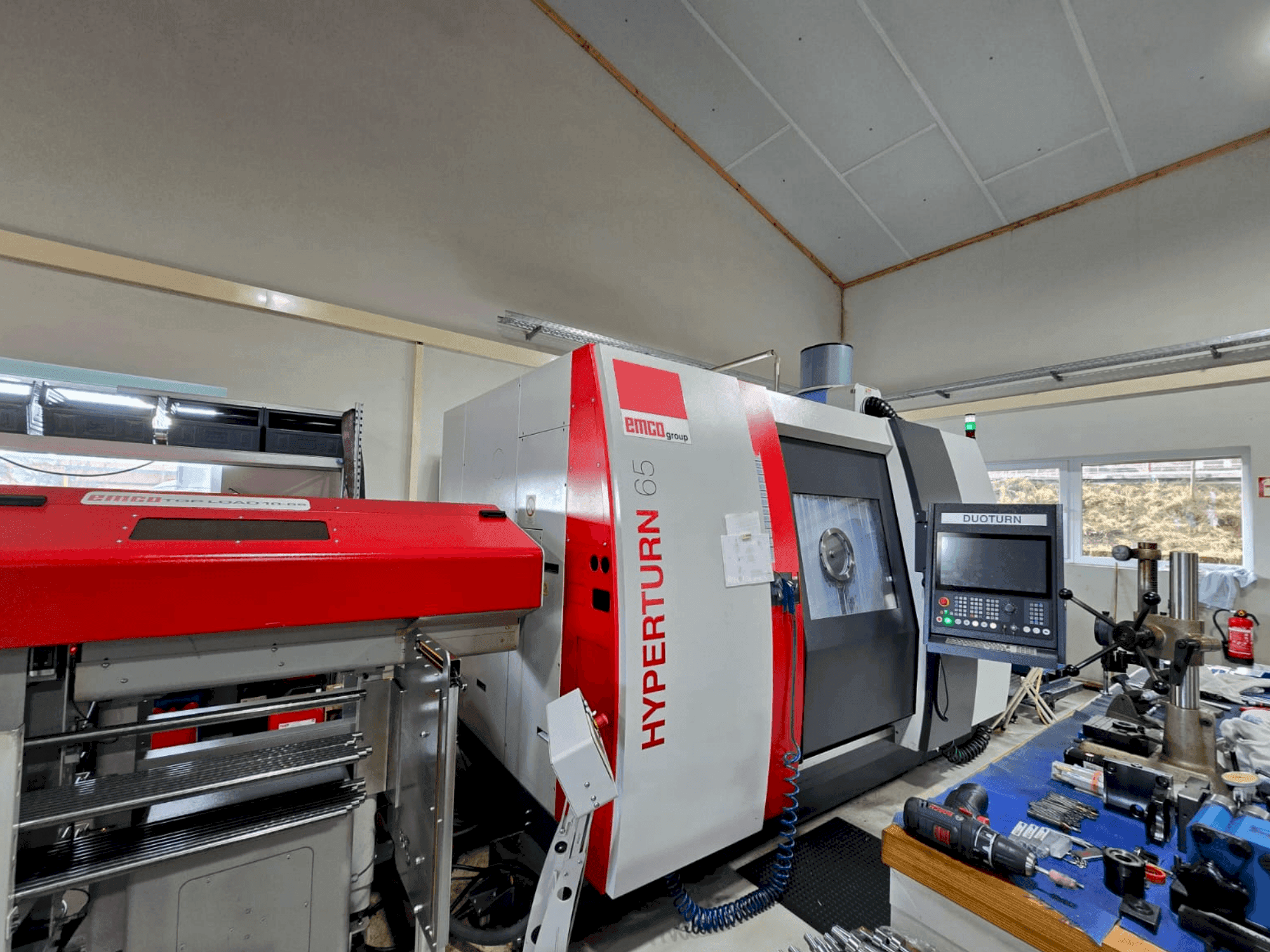 Mašīnas EMCO HYPERTURN 65-1300 DUOTURN pretskats
